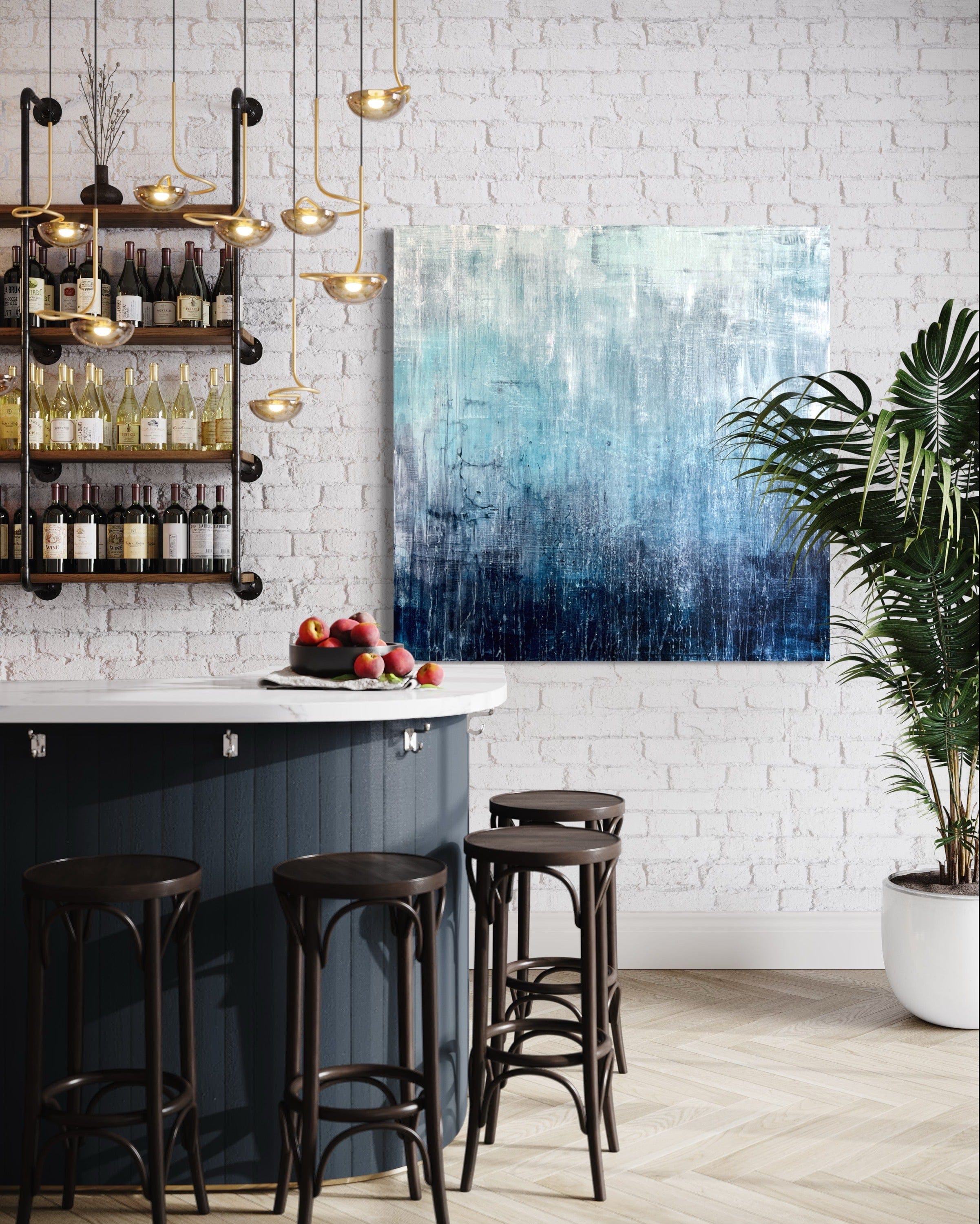 Robert Tillberg Original Art Winter Queen | 48"x48"