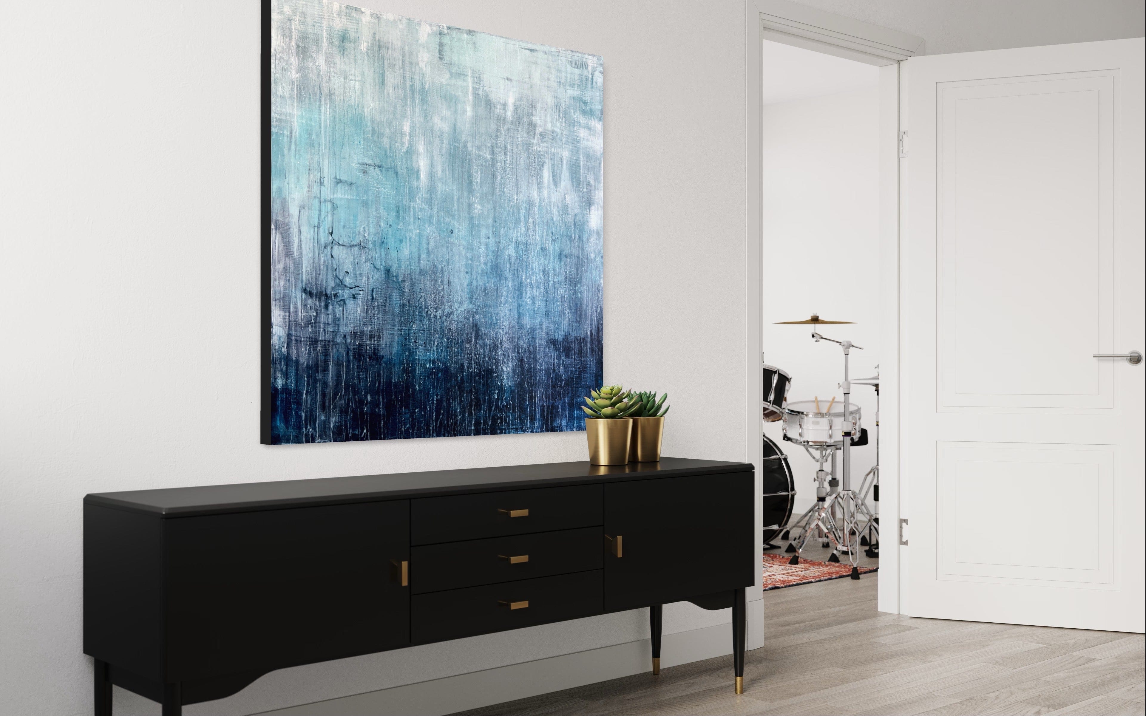 Robert Tillberg Original Art Winter Queen | 48"x48"