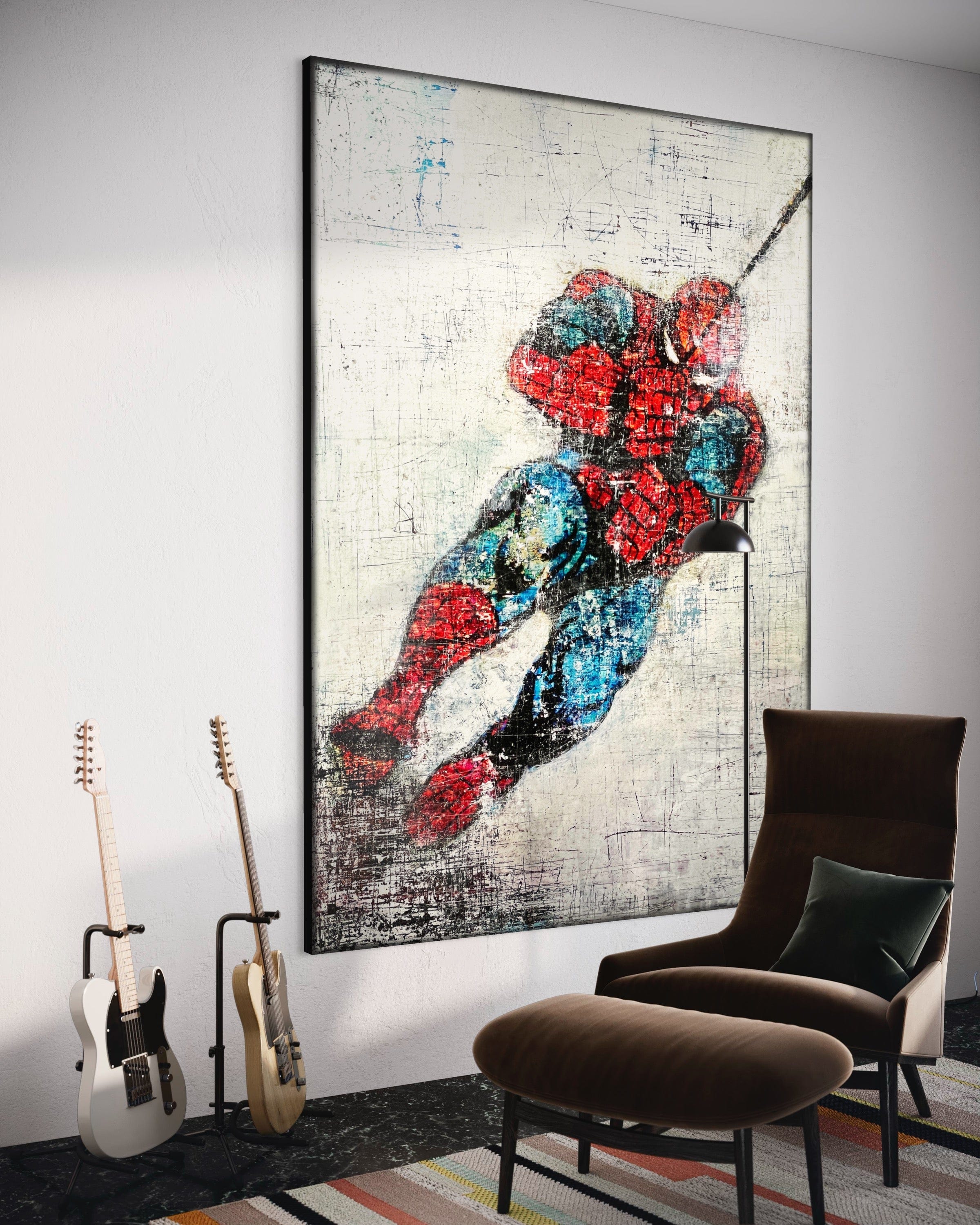 Robert Tillberg Original Art Winter's Brewing | 60"x82"