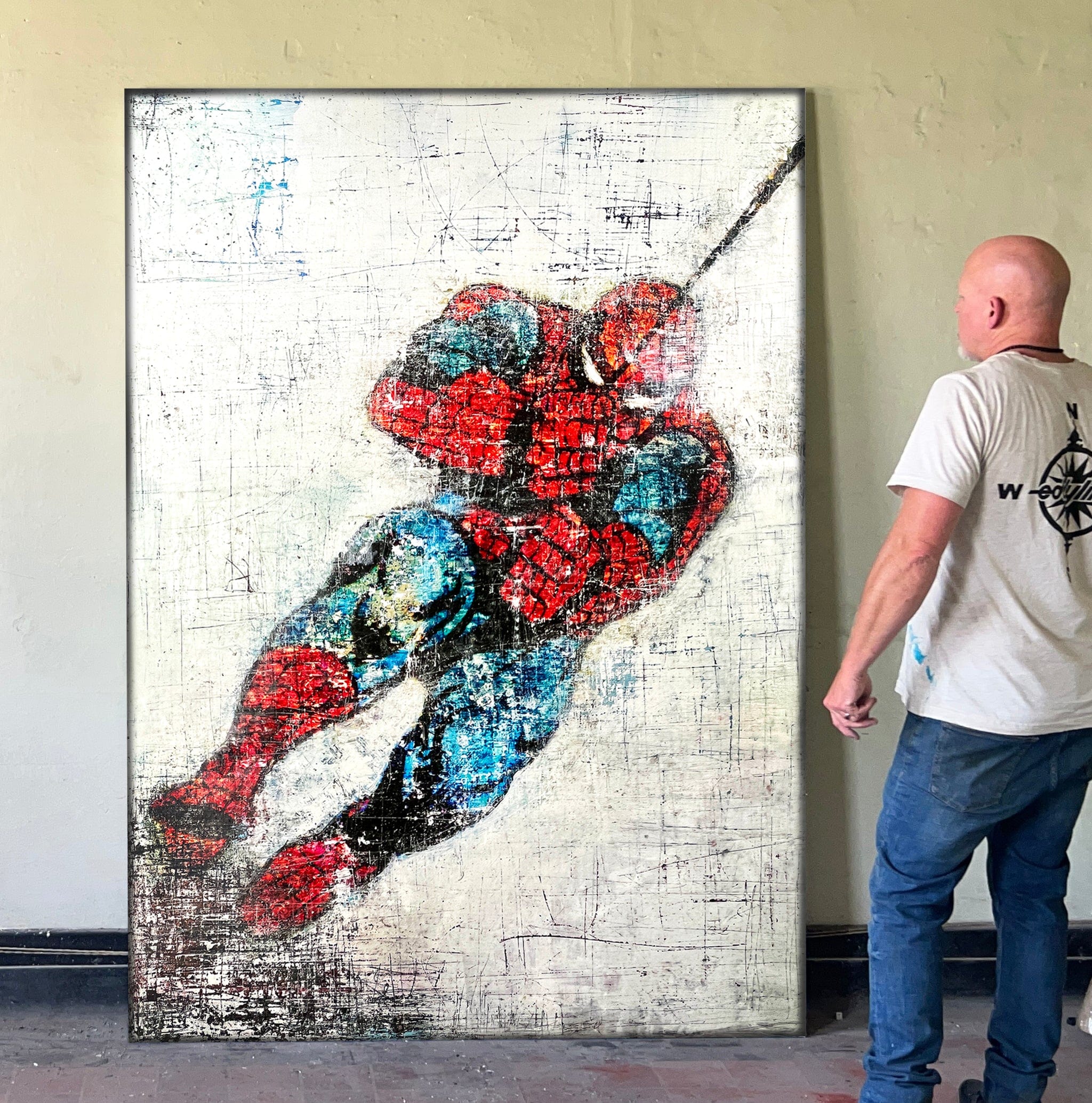 Robert Tillberg Original Art Winter's Brewing | 60"x82"