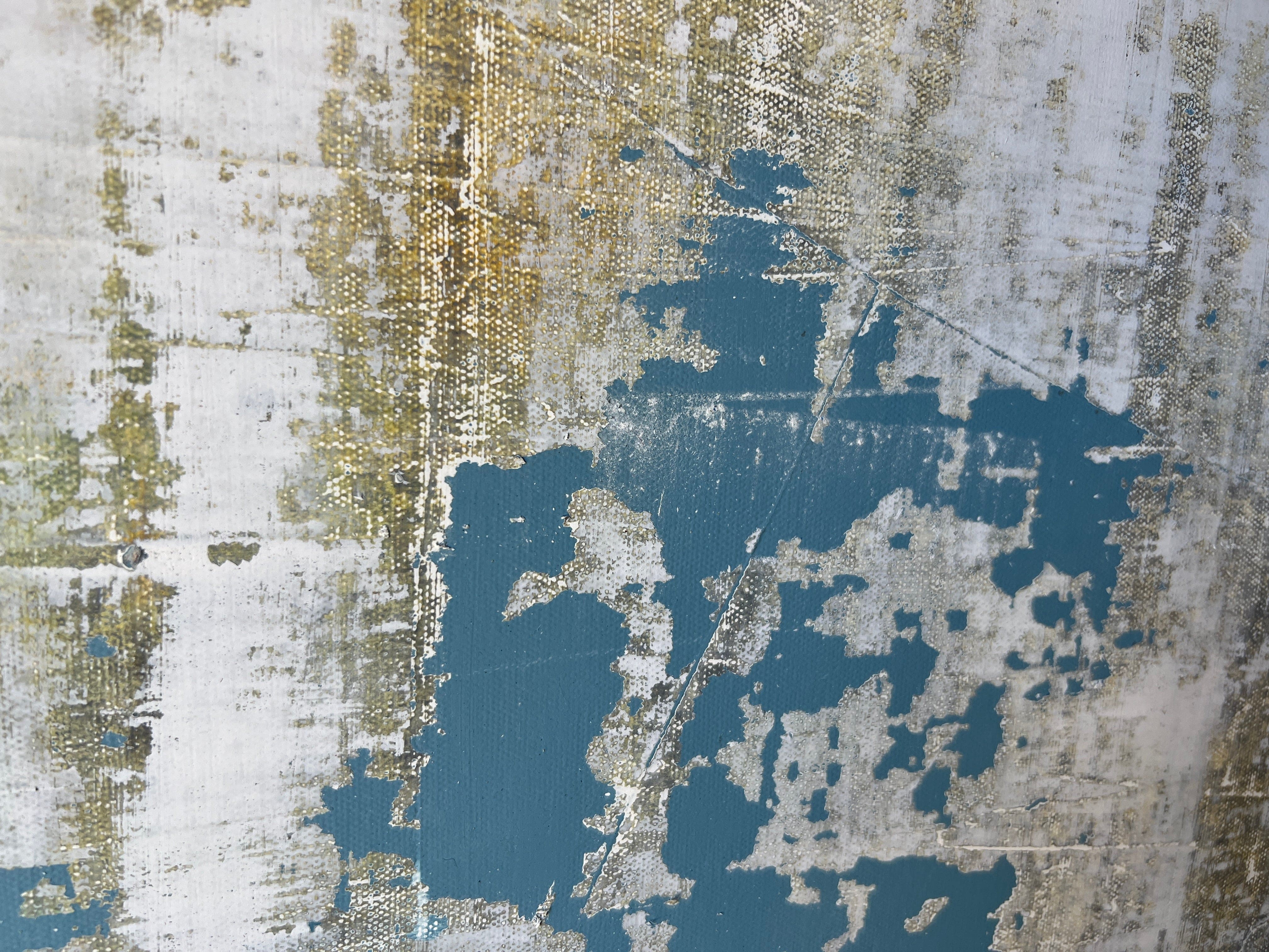 Robert Tillberg Scraping By | 48"x60"