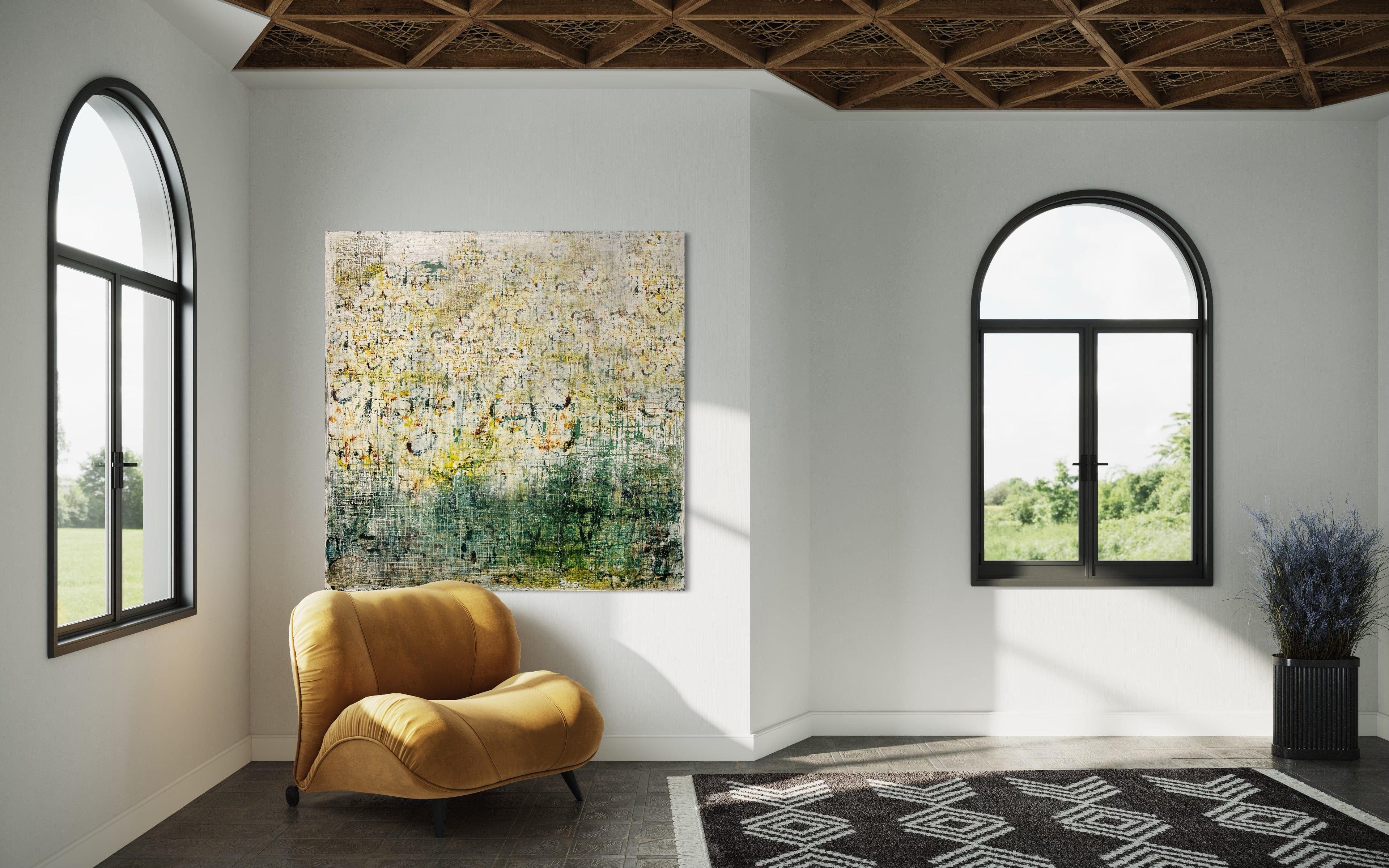 Robert Tillberg Sunshine Daydream | 48"x48"