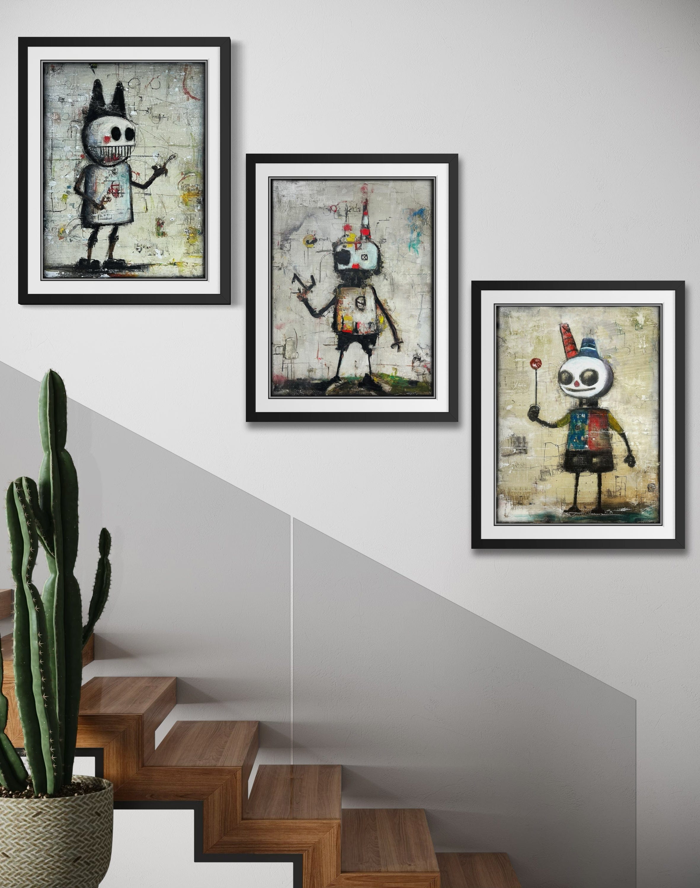 Rob Tillberg Studio & Gallery The Mischievous Three - Complete Set