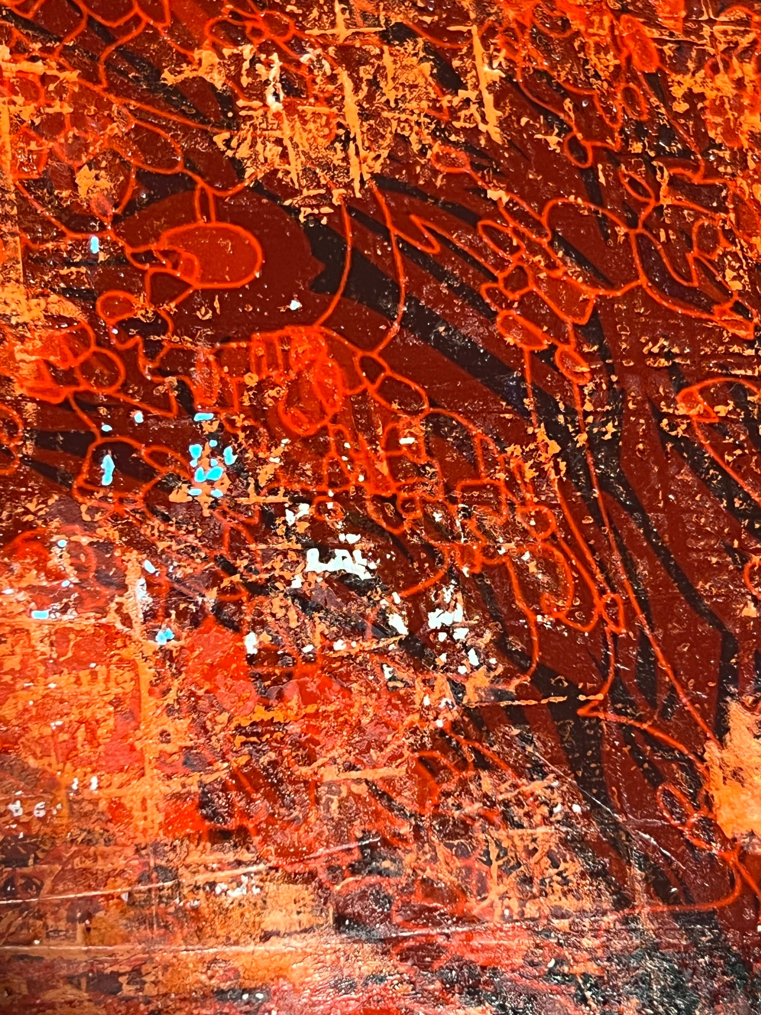 Robert Tillberg The Old Red Oak | 48"x48"