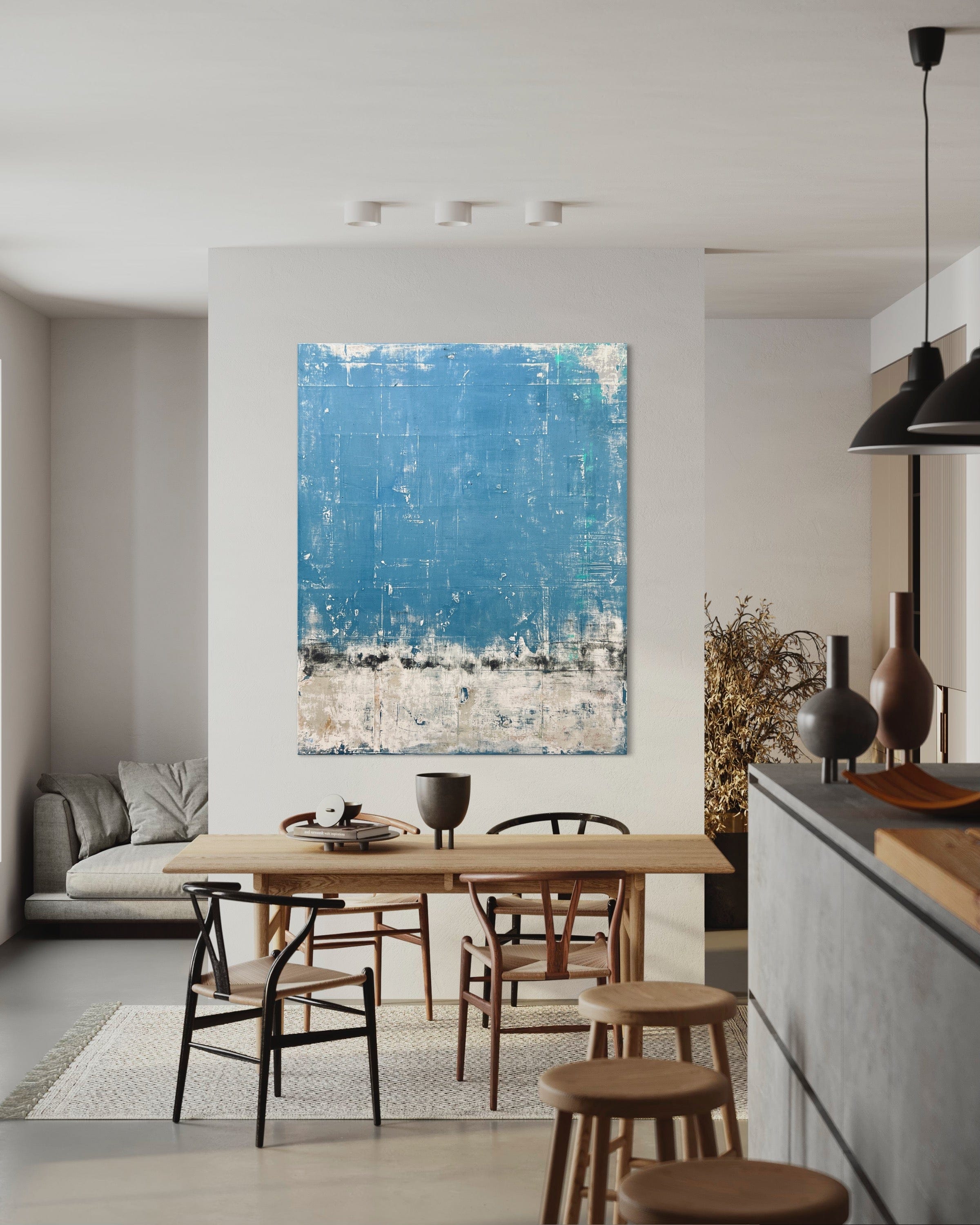Robert Tillberg Urban Blues | 48"x60"