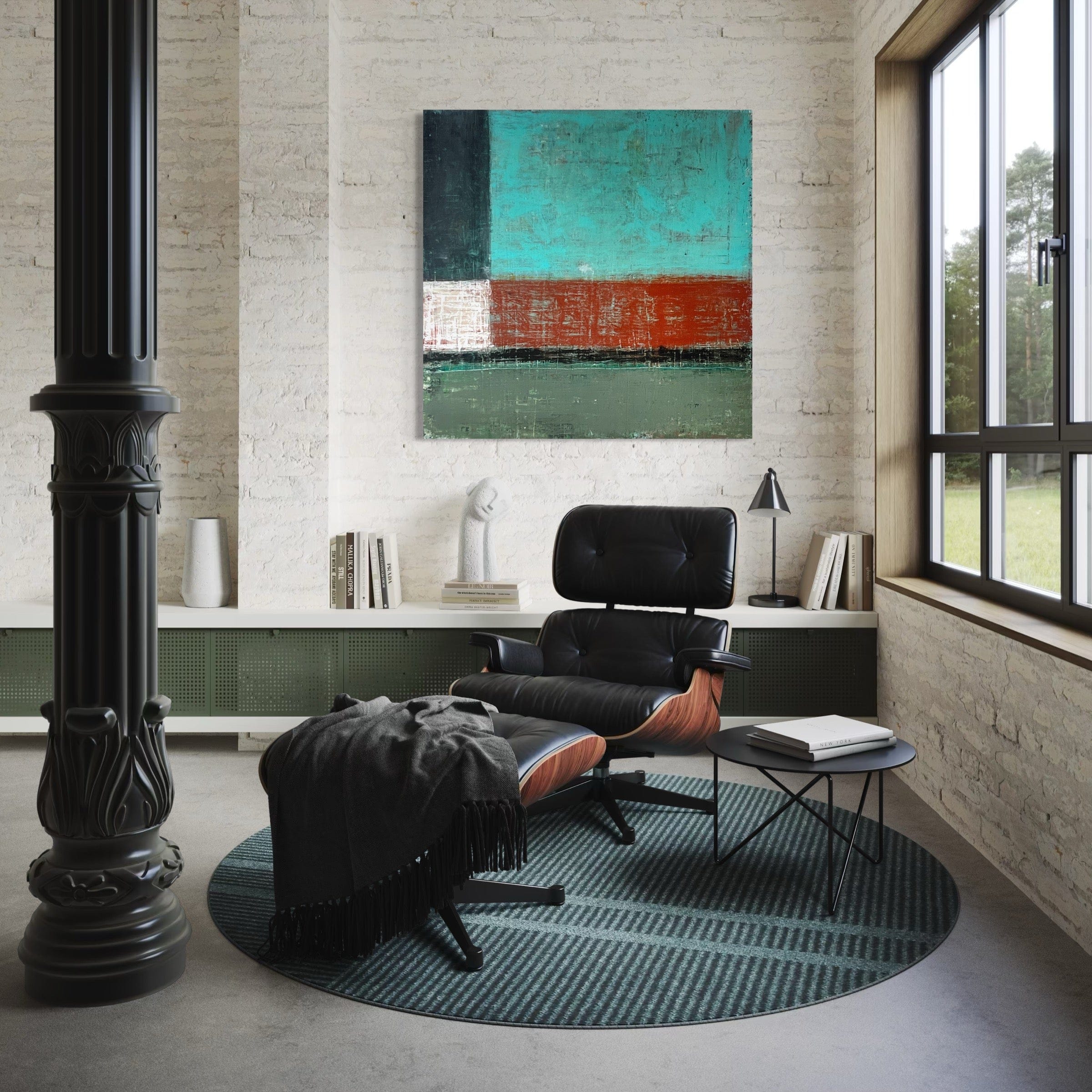 Robert Tillberg Vintage Boundries | 36"x36"