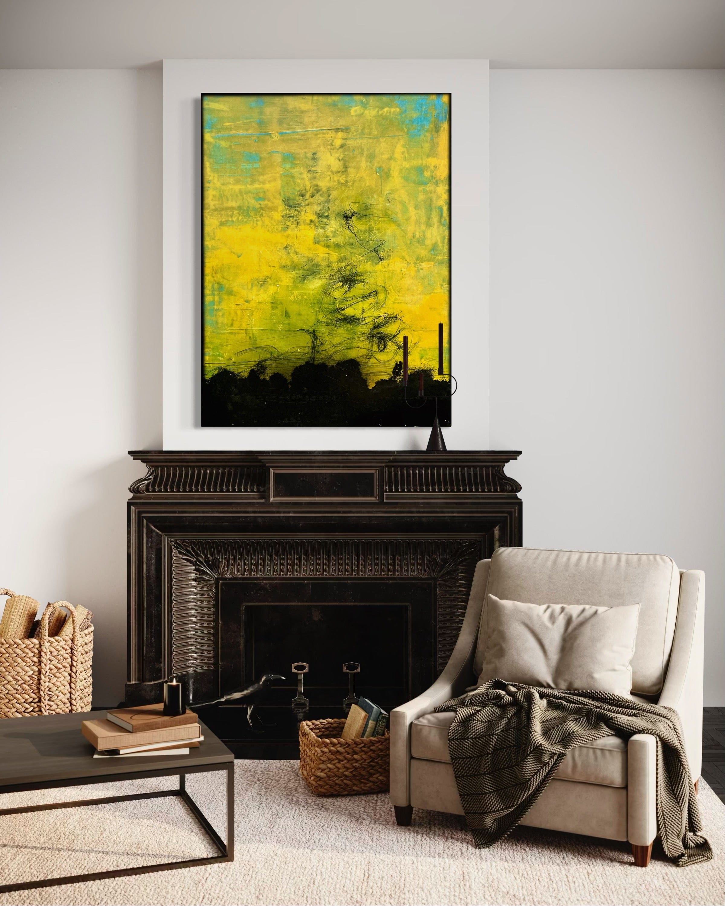 Robert Tillberg Whirlwind | 36"x48"