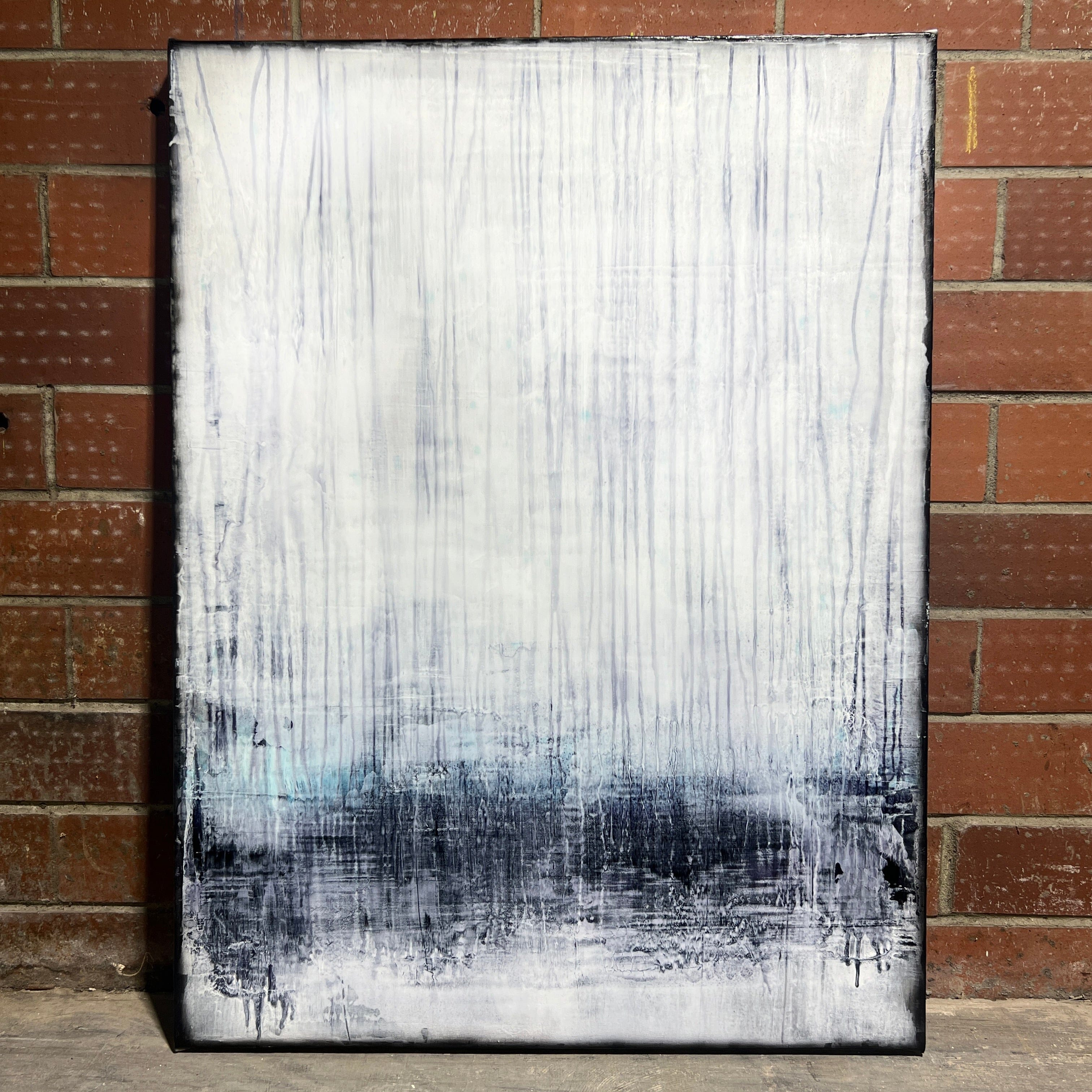 Robert Tillberg White Noise Field | 36"x48"
