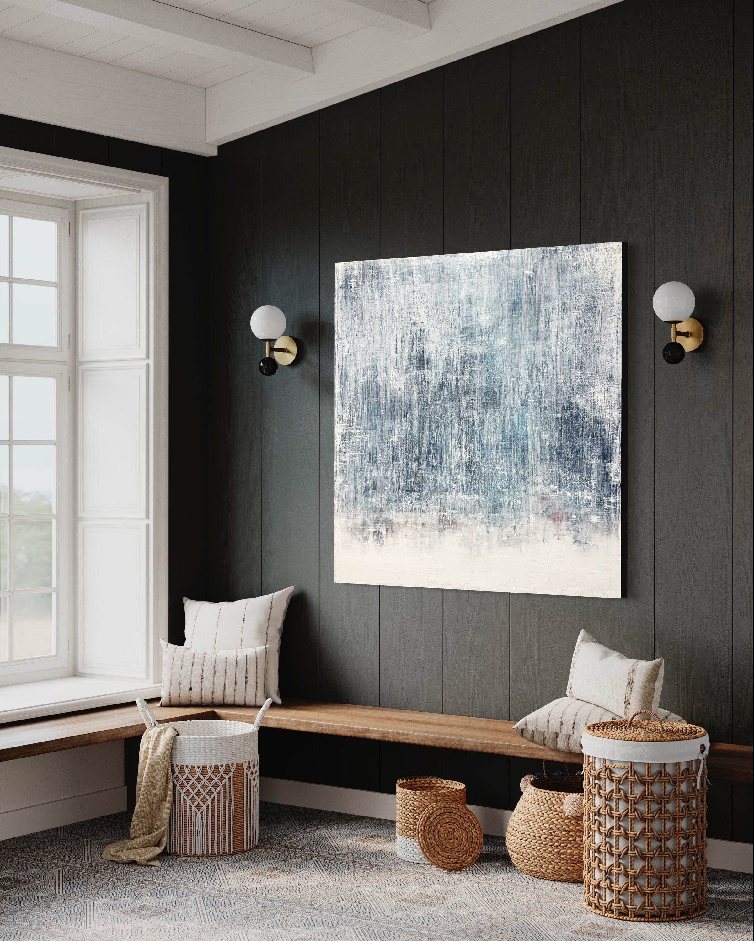 Robert Tillberg Whiteout | 48"x48"