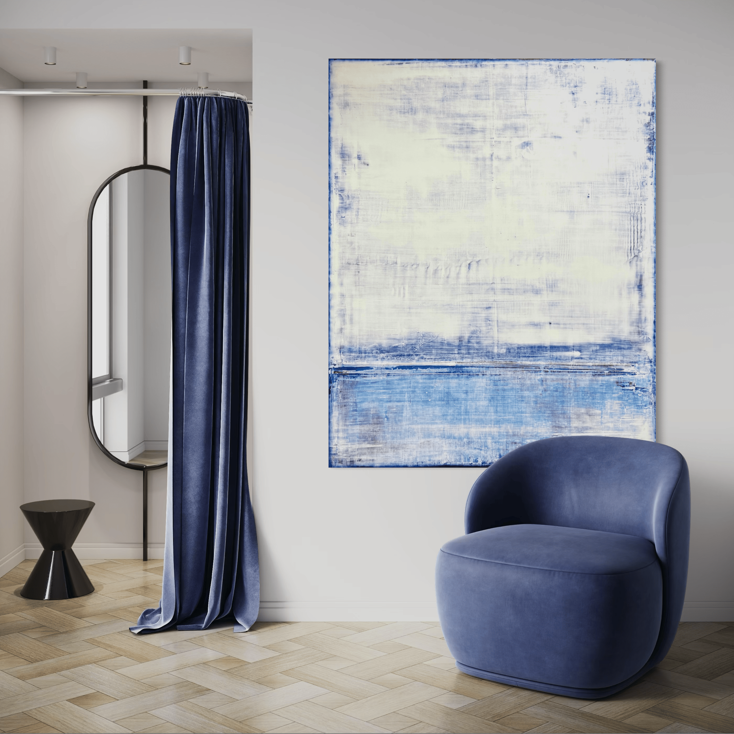 Robert Tillberg Winter On The Lake | 48"x60"