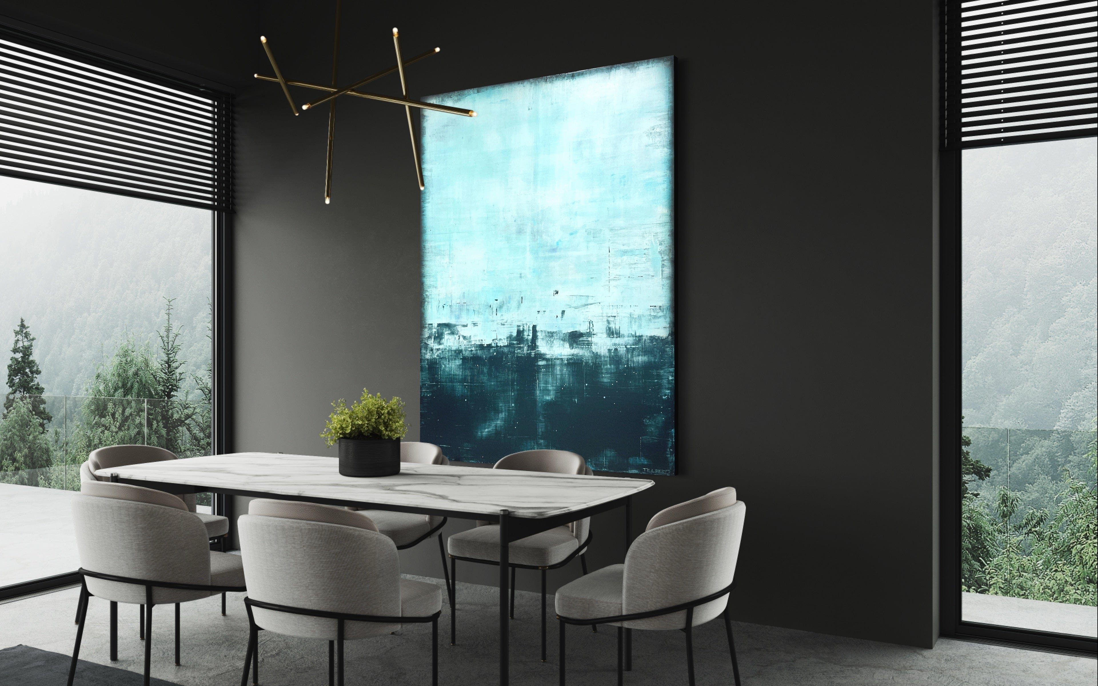 Robert Tillberg A Glooming Glow | 60"X80"