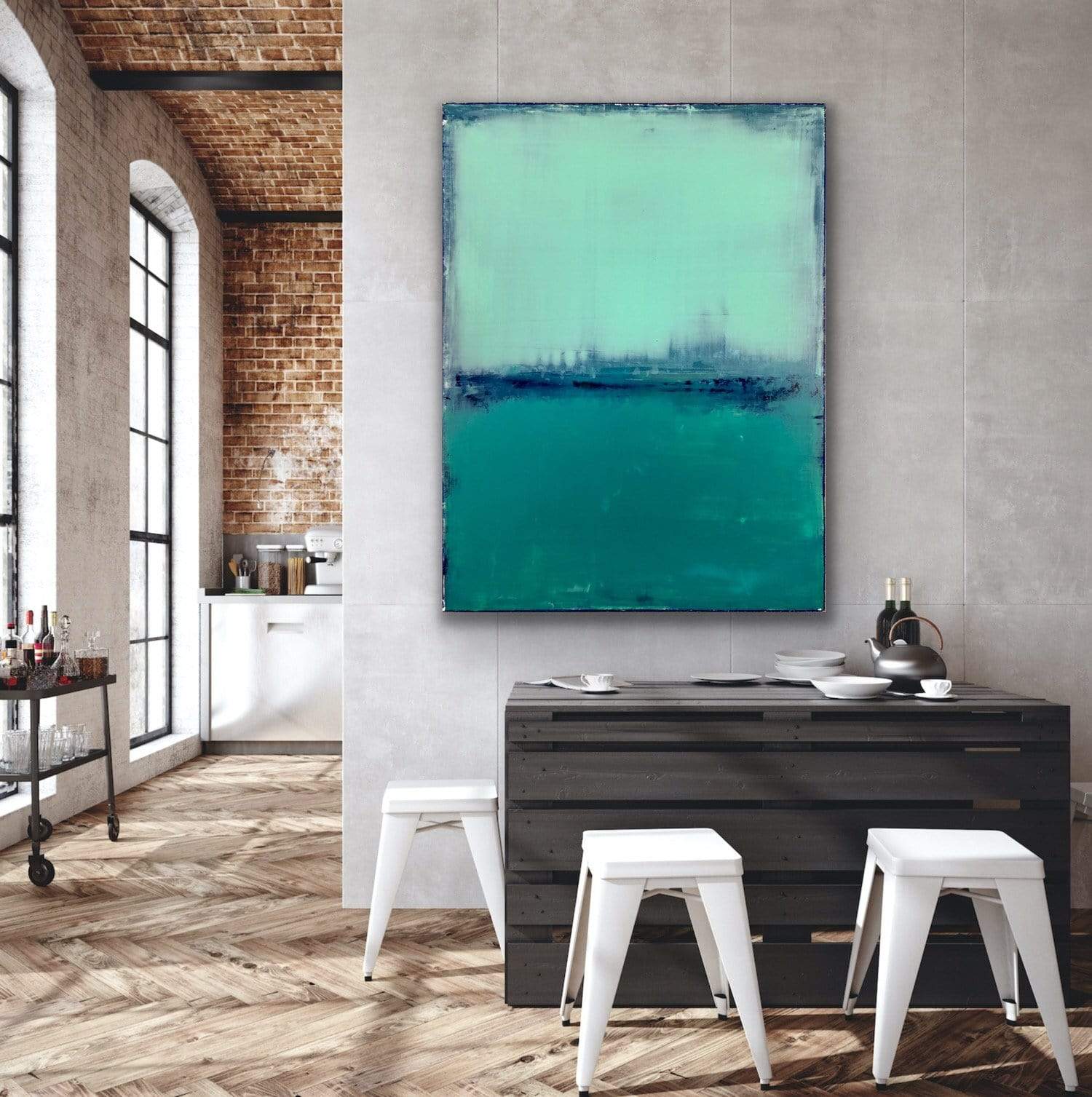 Robert Tillberg A Green Glow | 36"x48"