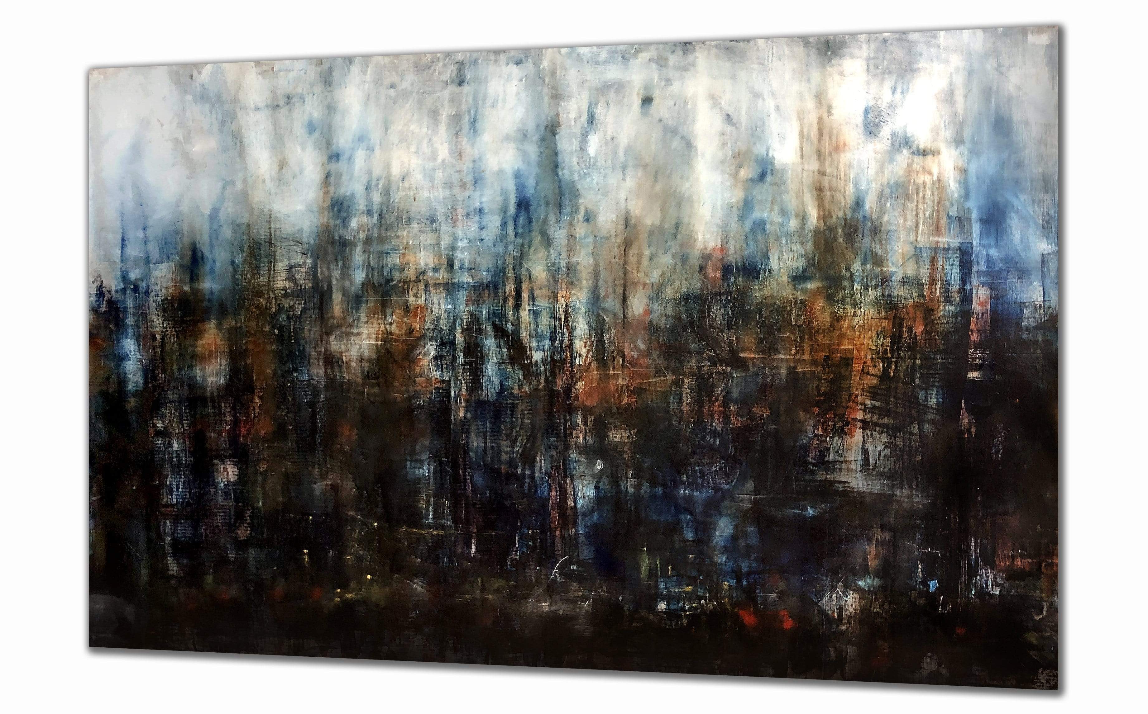 Robert Tillberg As Dawn Rises On The City | 92"x58"