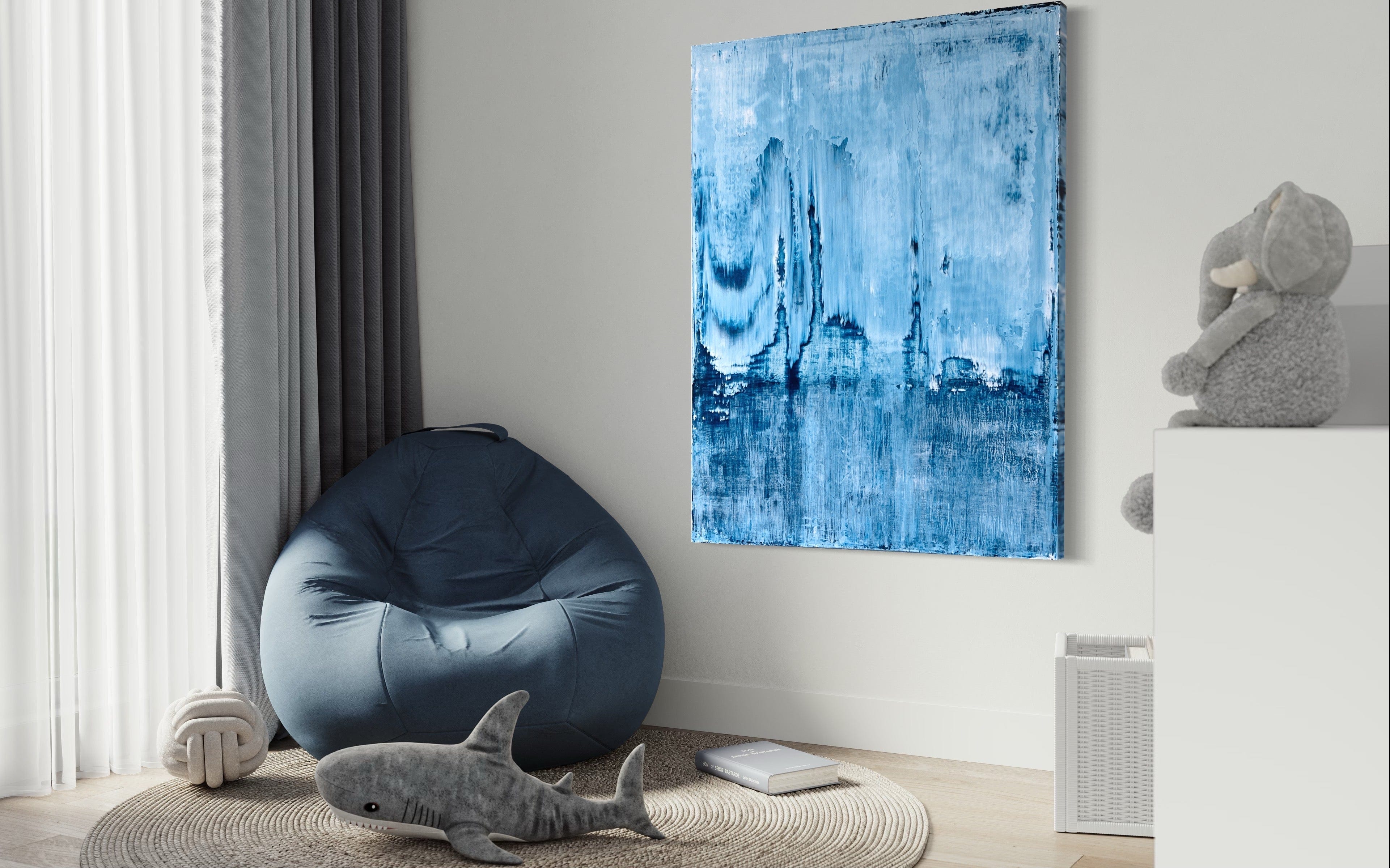 Robert Tillberg Blue Crush | 36"x48"