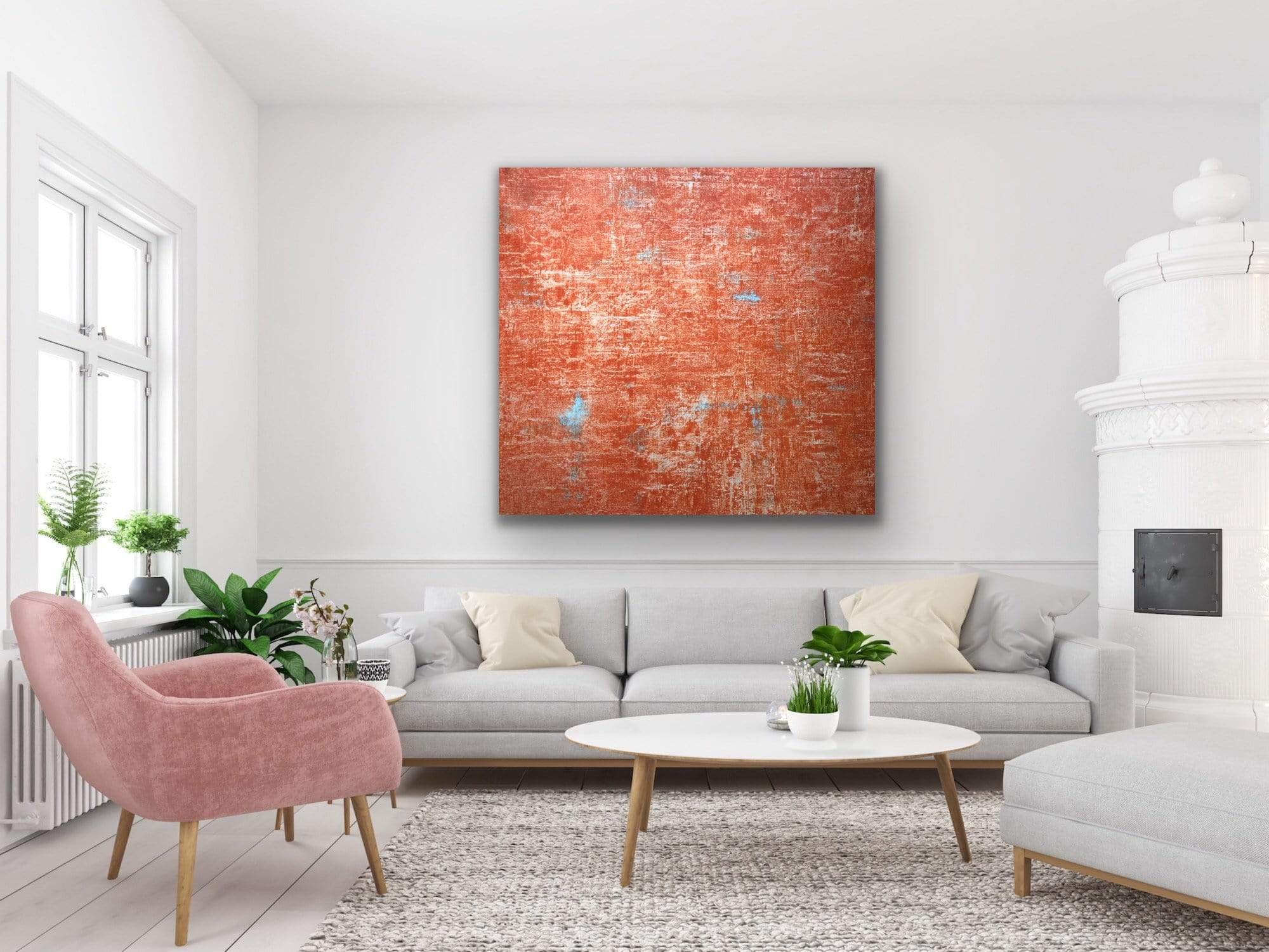 Bohemian Red | 48"x48"