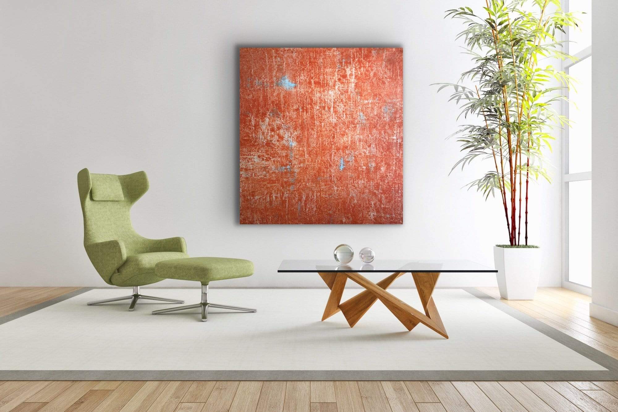 Bohemian Red | 48"x48"
