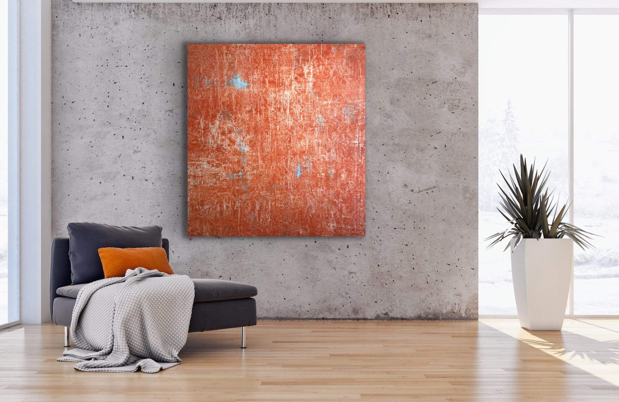 Bohemian Red | 48"x48"