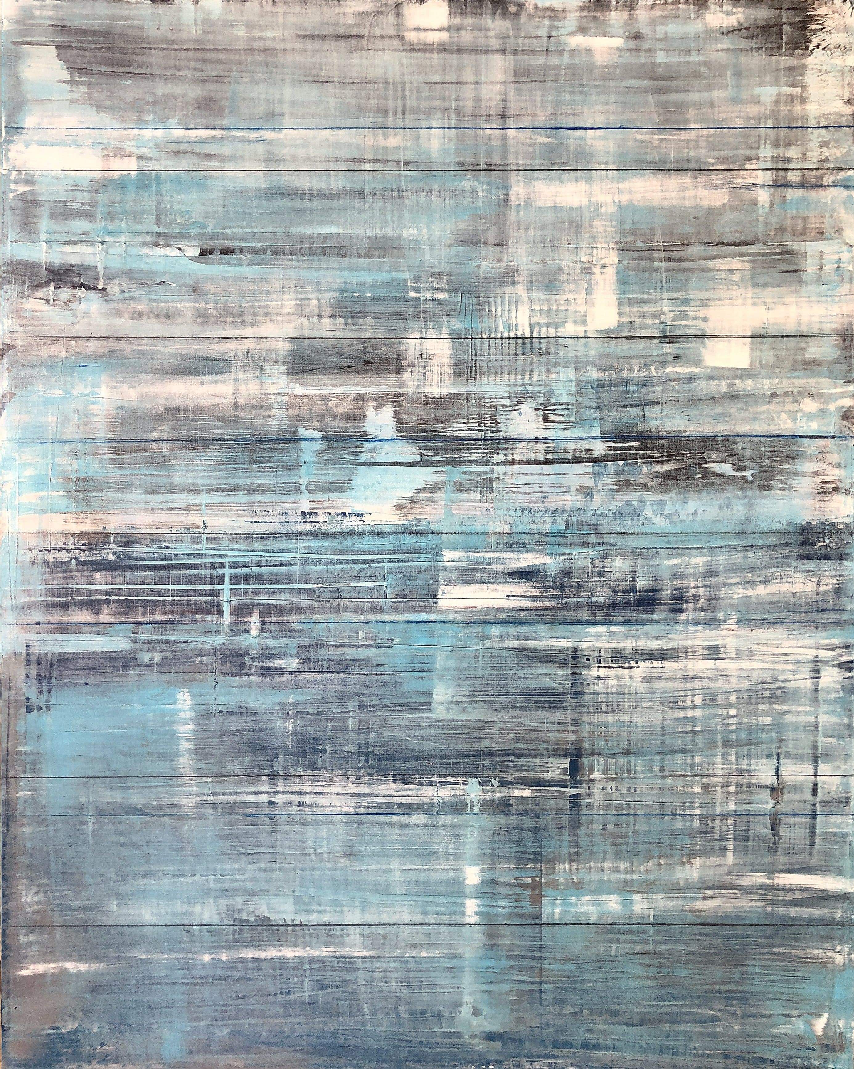 Robert Tillberg Breaking Blue | 60"x48"