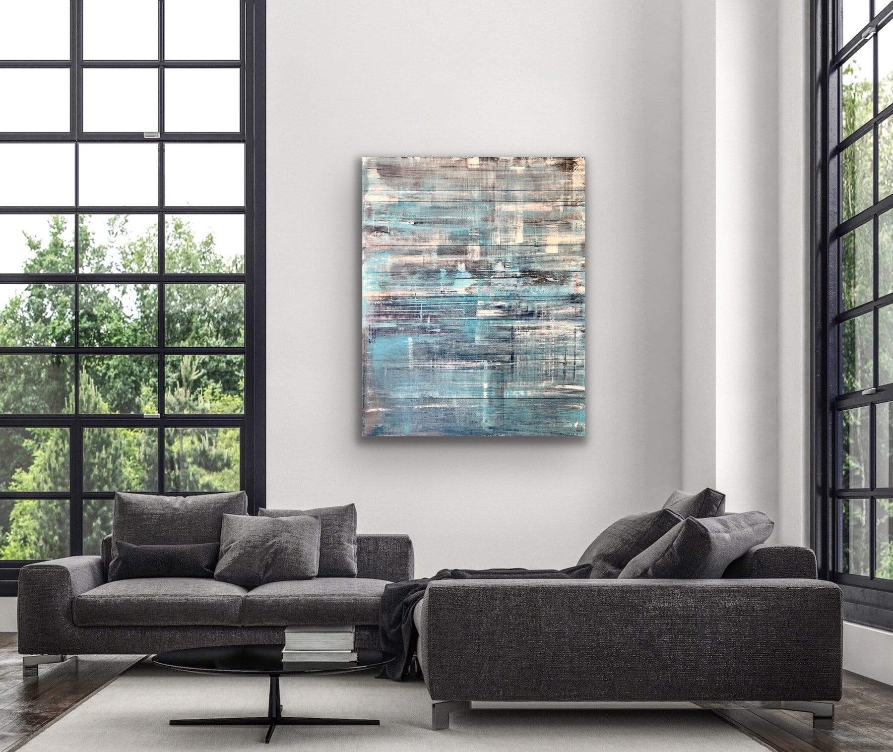 Robert Tillberg Breaking Blue | 60"x48"