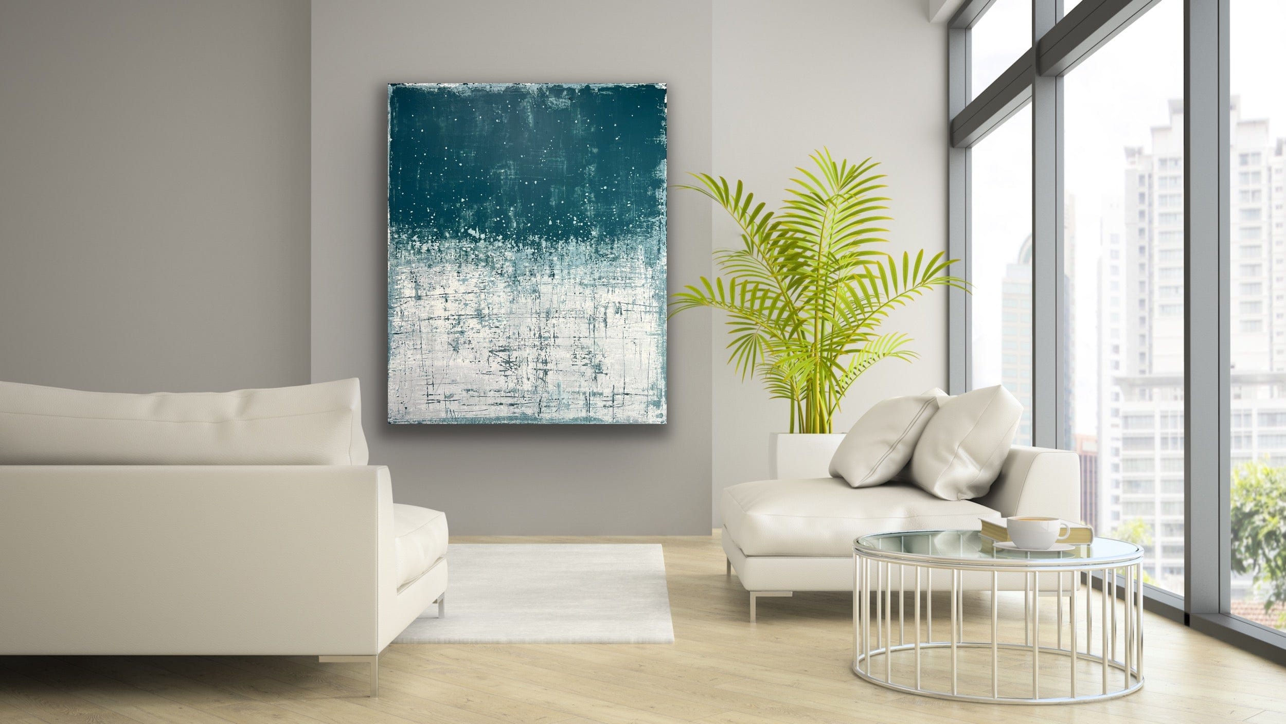 Robert Tillberg Breaking It Up | 48"x60"