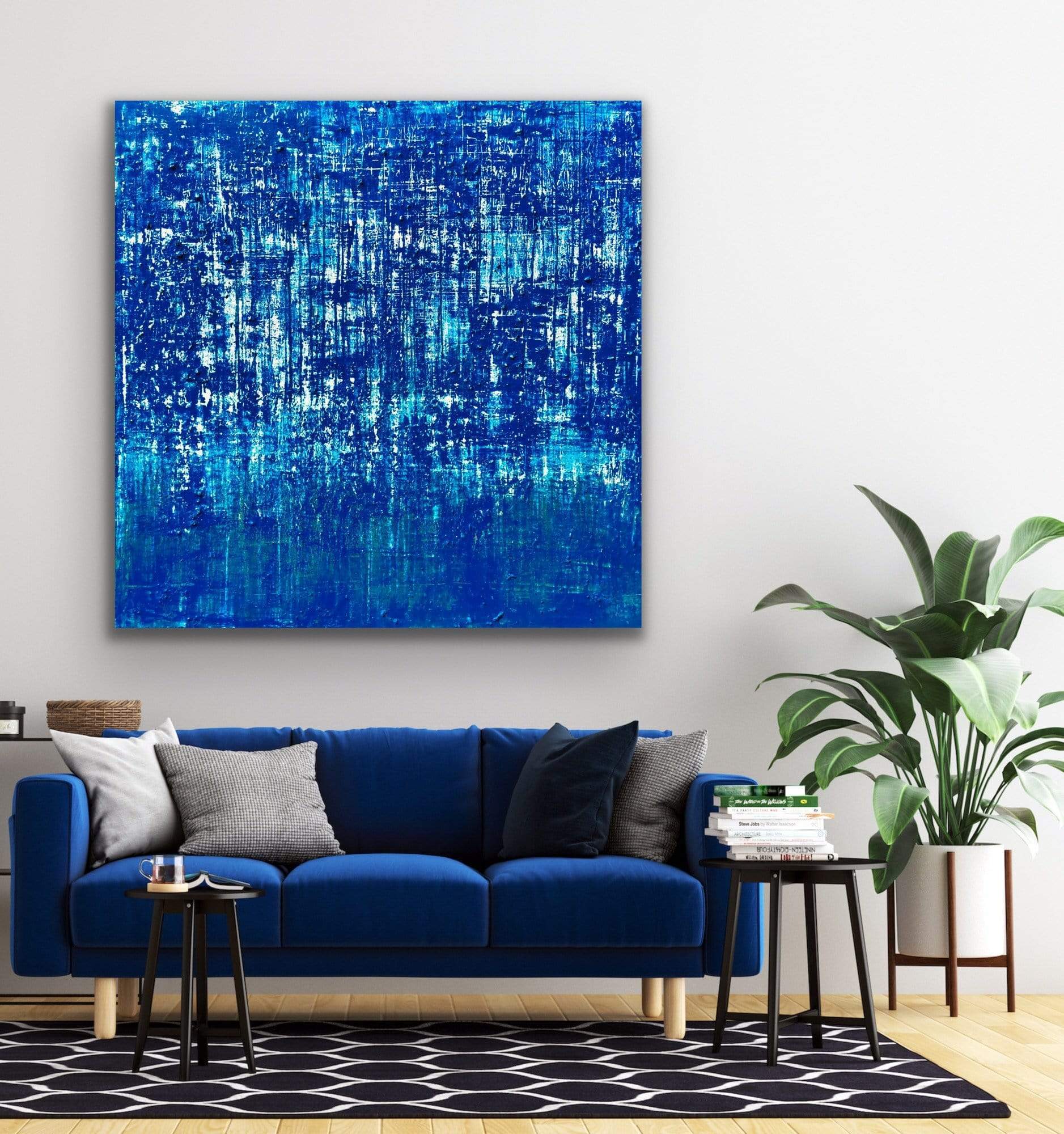 Robert Tillberg Bringing Down The Blues | 48"x48"