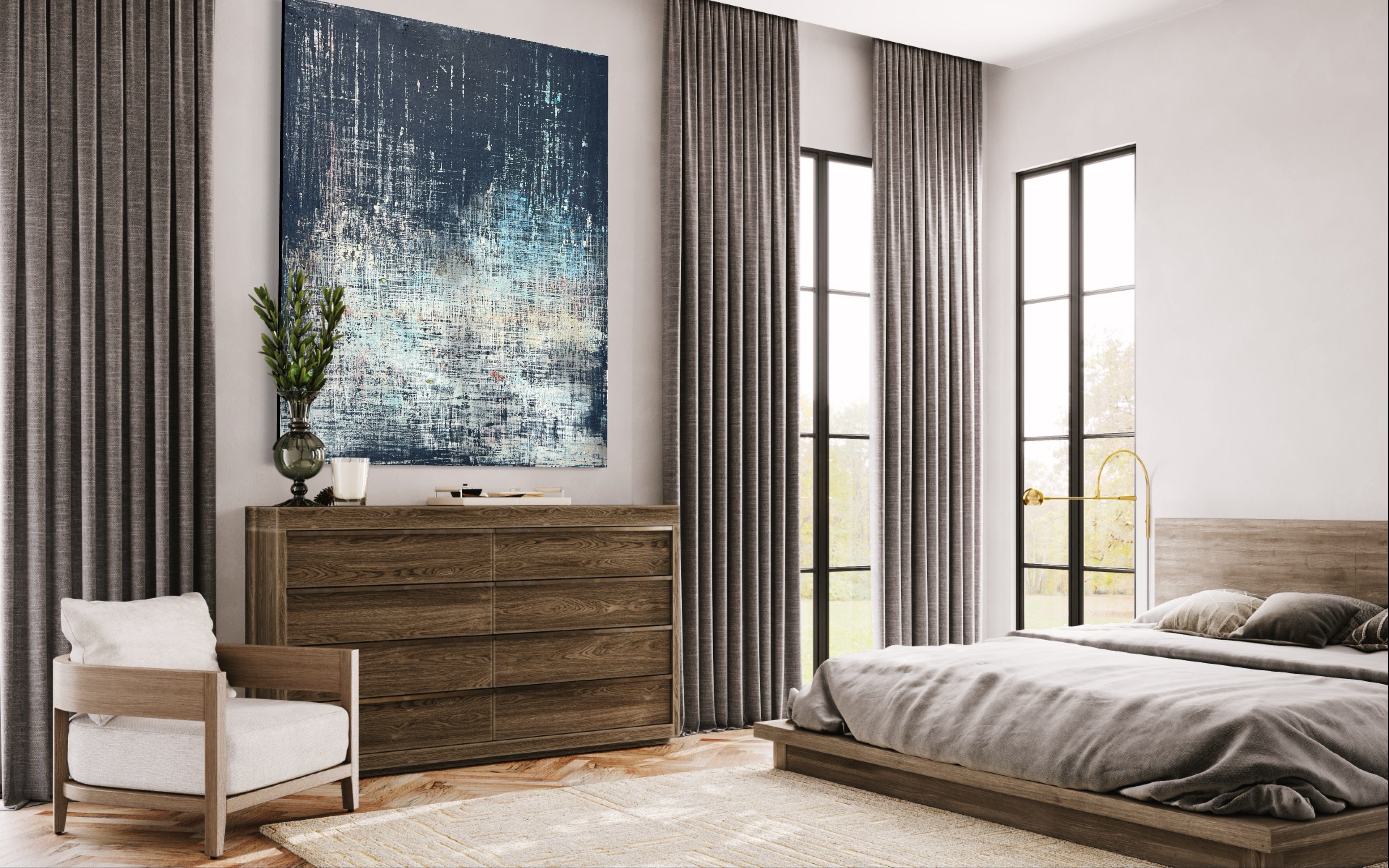 Robert Tillberg Collectibles Filtering Light | 48"x60"