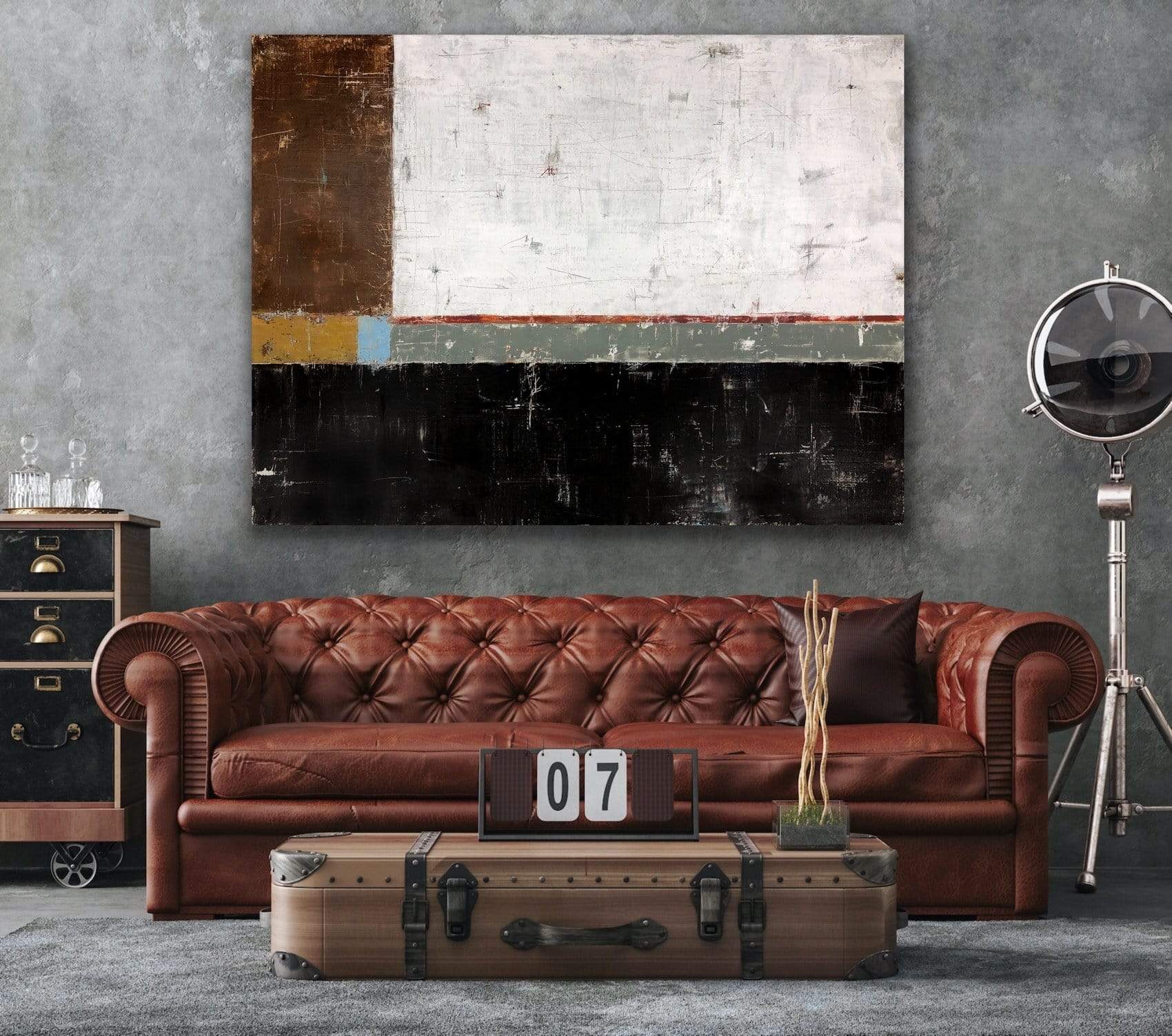 Robert Tillberg Collectibles Times Have Changed | 80"x60"
