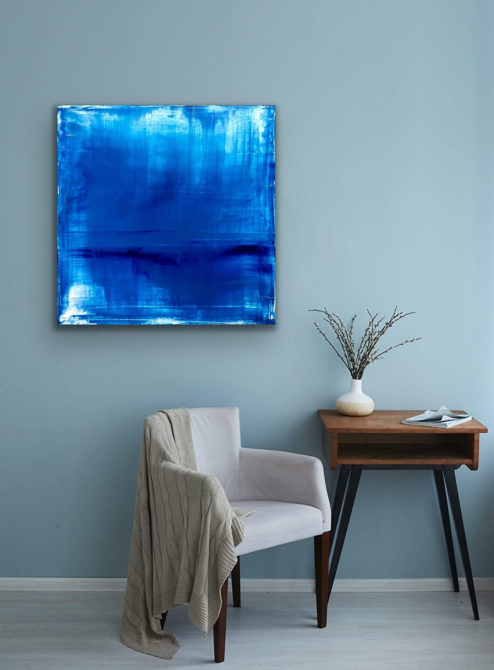 Robert Tillberg Dreaming In Blue | 36"x36"
