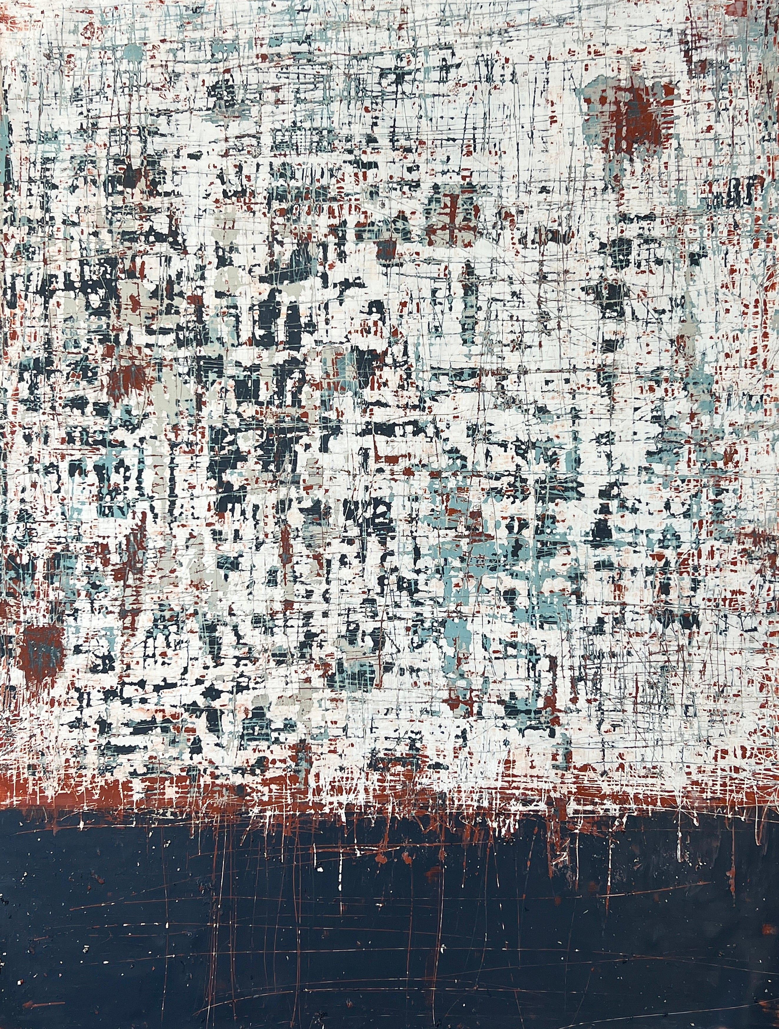 Robert Tillberg Fighting For It | 36"x48"