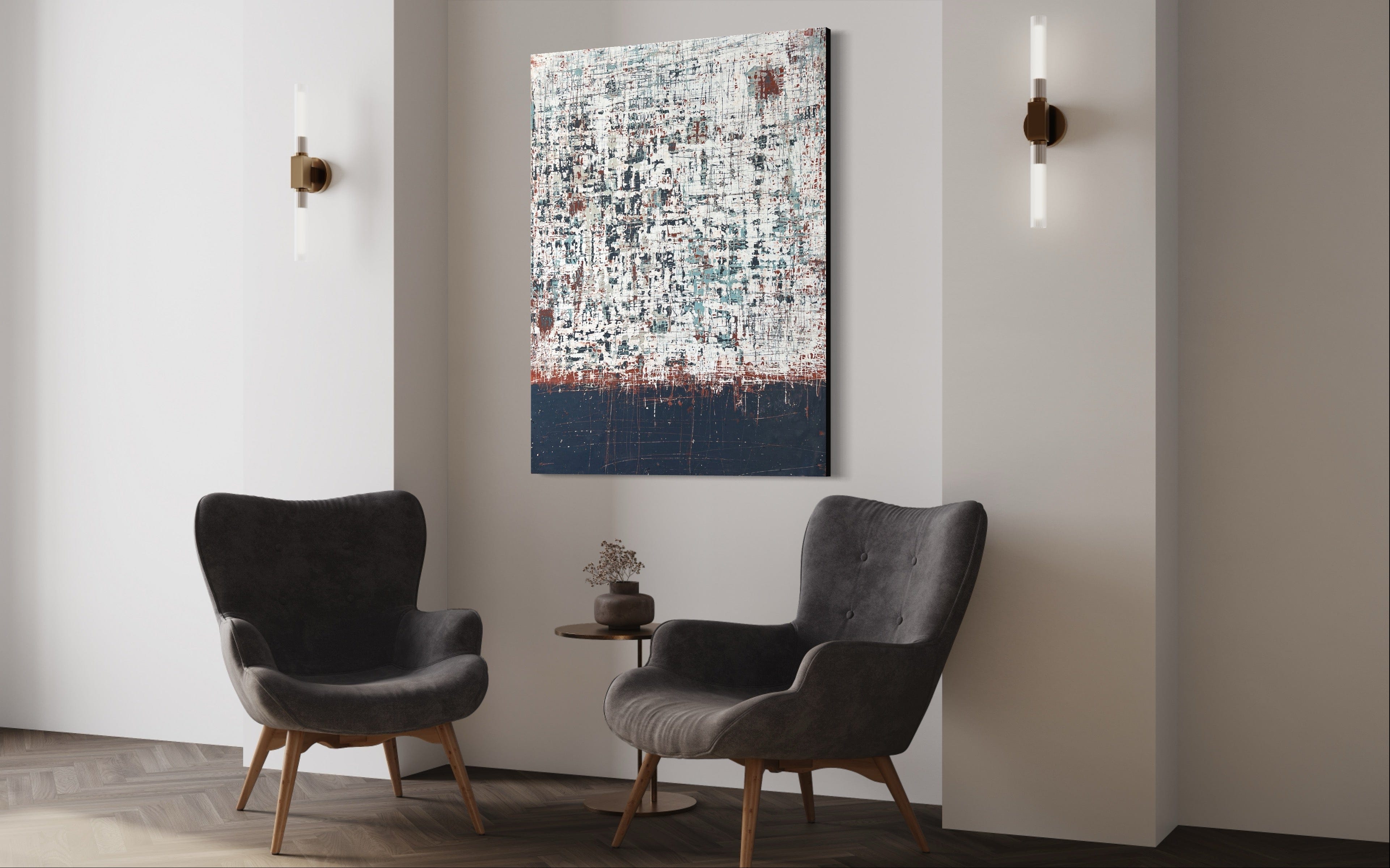 Robert Tillberg Fighting For It | 36"x48"