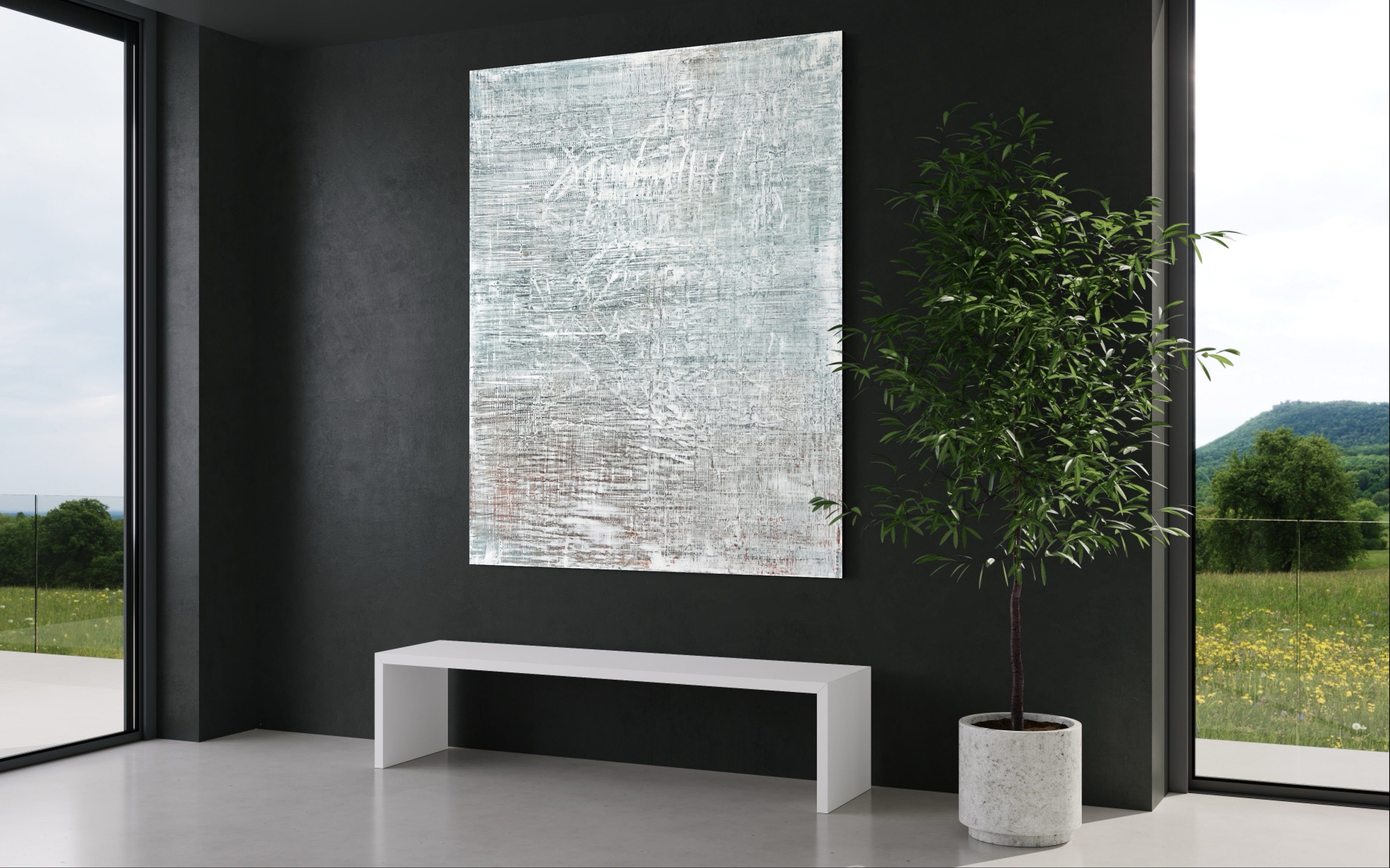 Robert Tillberg Fighting Within | 48"x60"