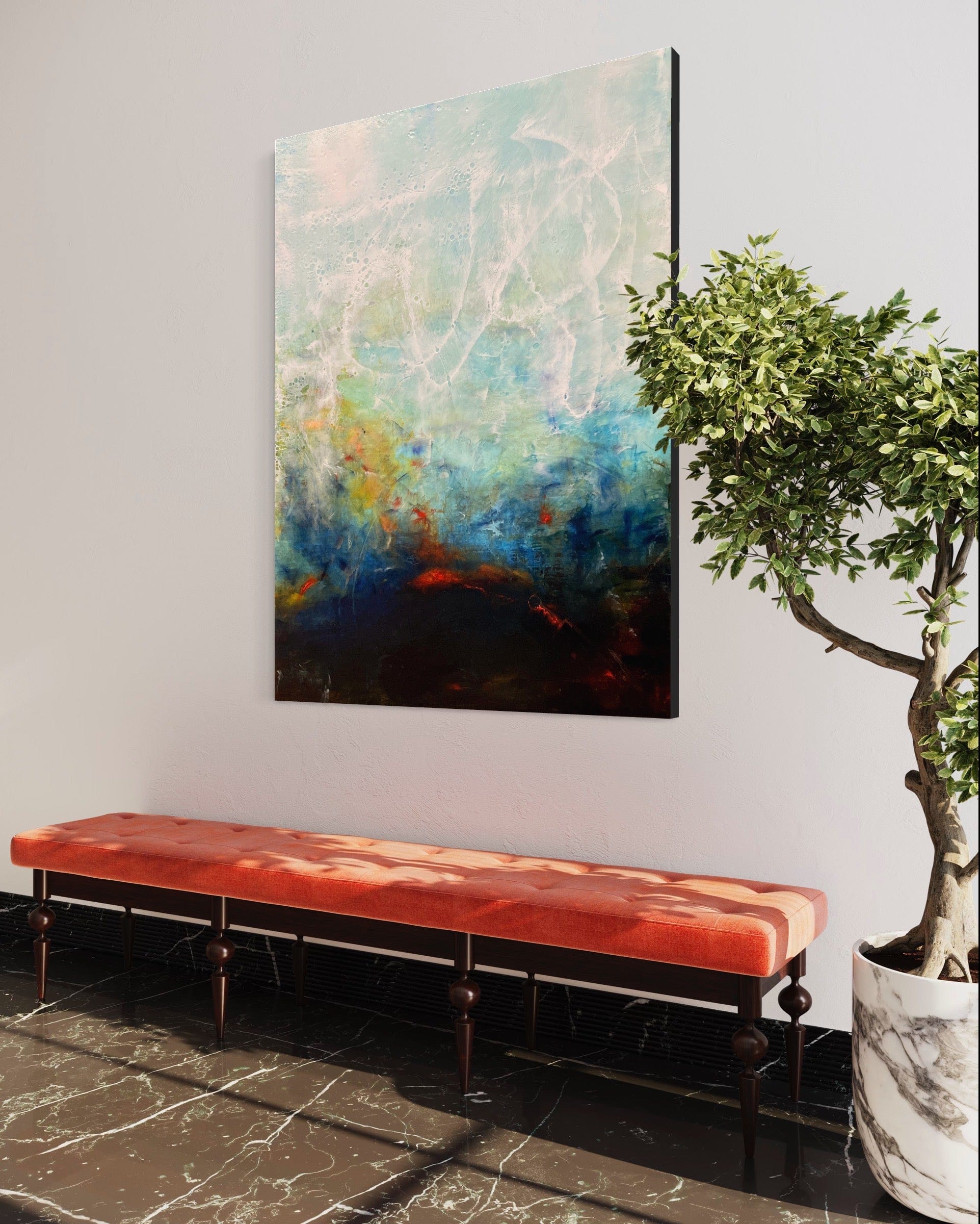 Robert Tillberg Getting Things Started | 36"x48"