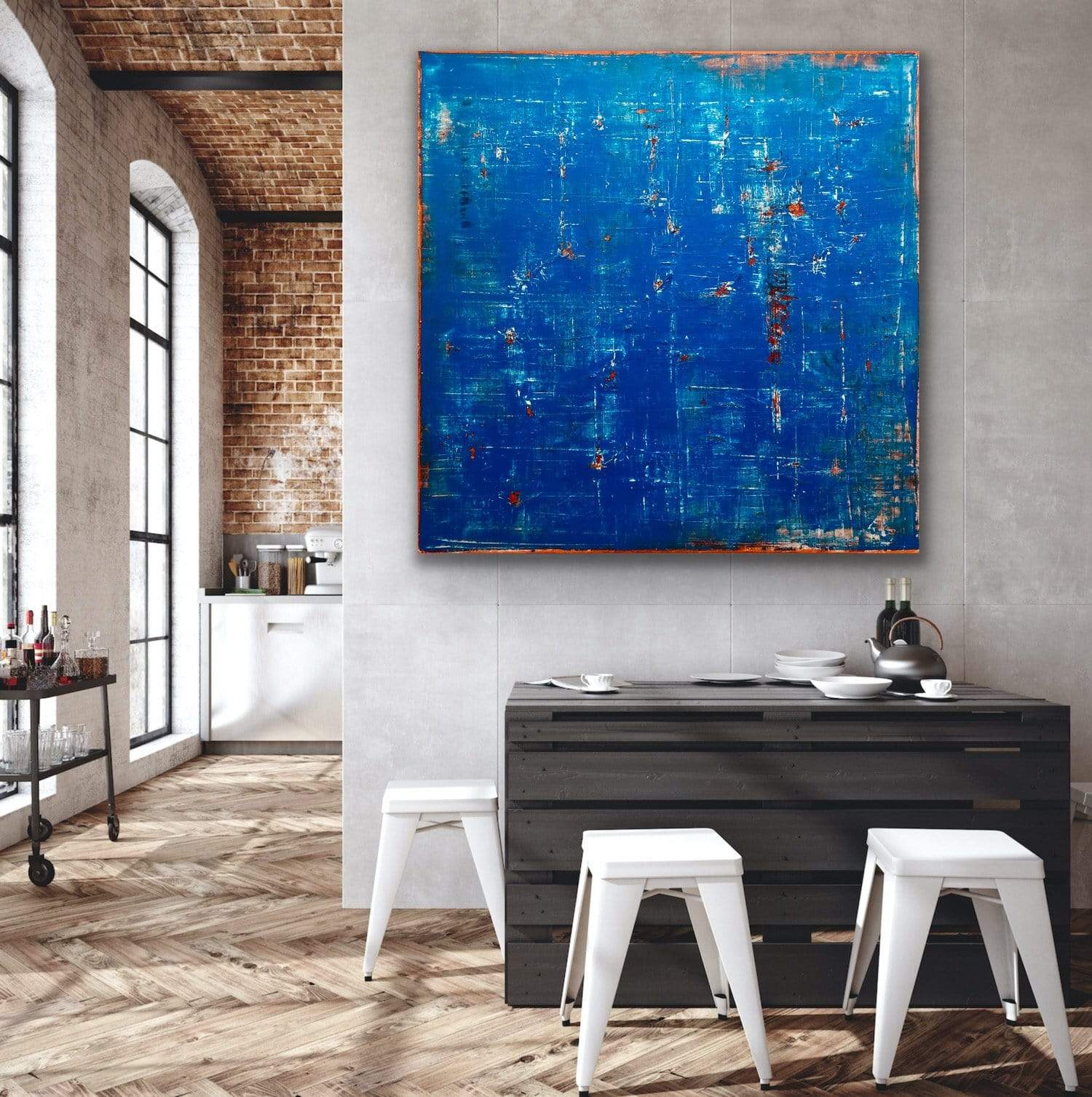 Robert Tillberg Giving In | 48"x48"