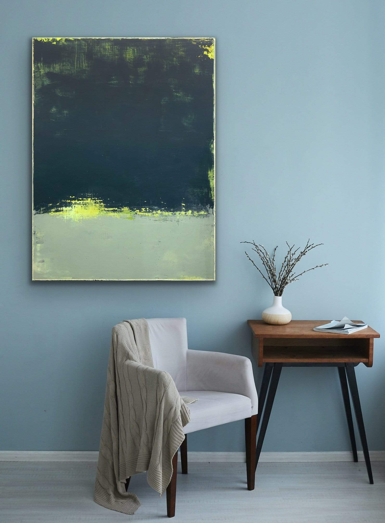 Robert Tillberg Green Is The Day | 36"x48"
