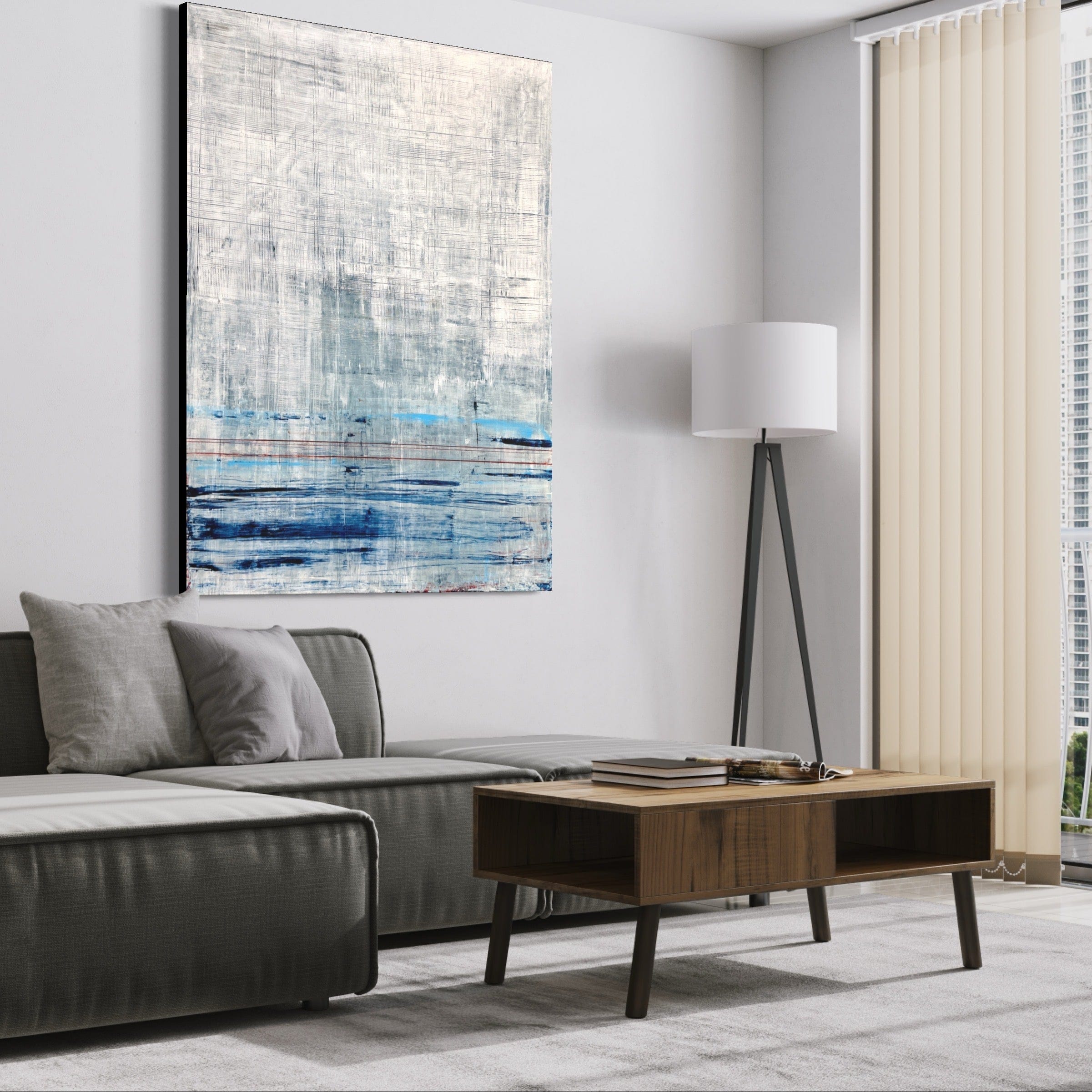 Robert Tillberg Gridlocked In The Cold | 48"x60"