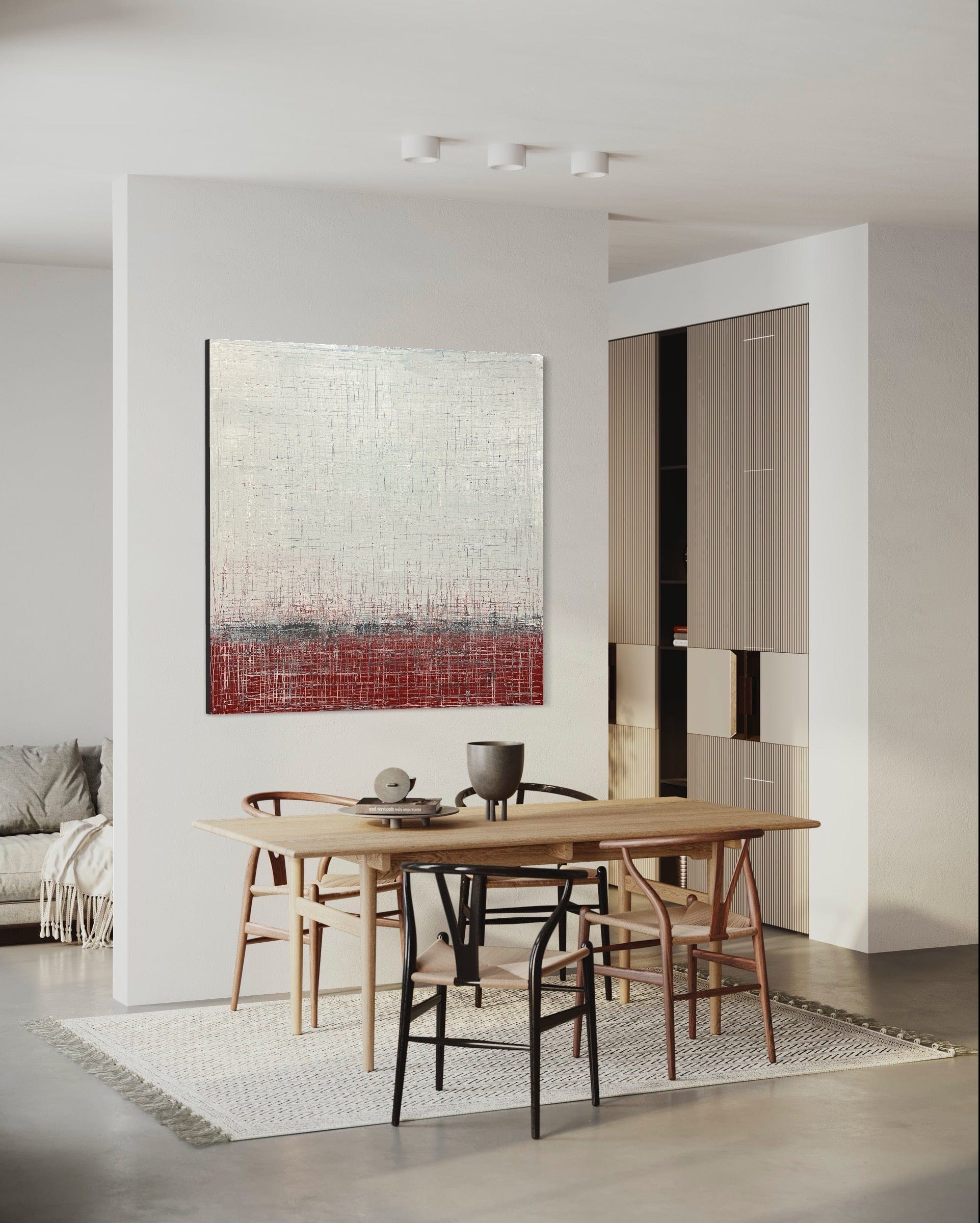 Robert Tillberg In A Rut | 48"x48"