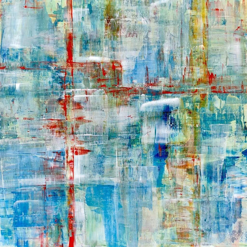 Summer Interactions | 48"x48"