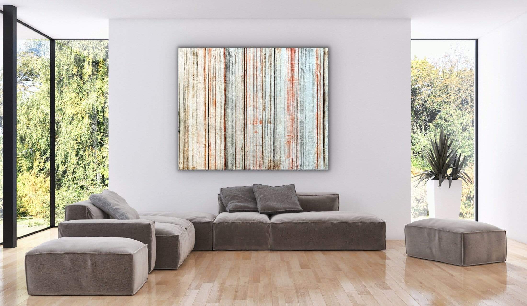 Robert Tillberg Lines Of Autumn | 88"X68"