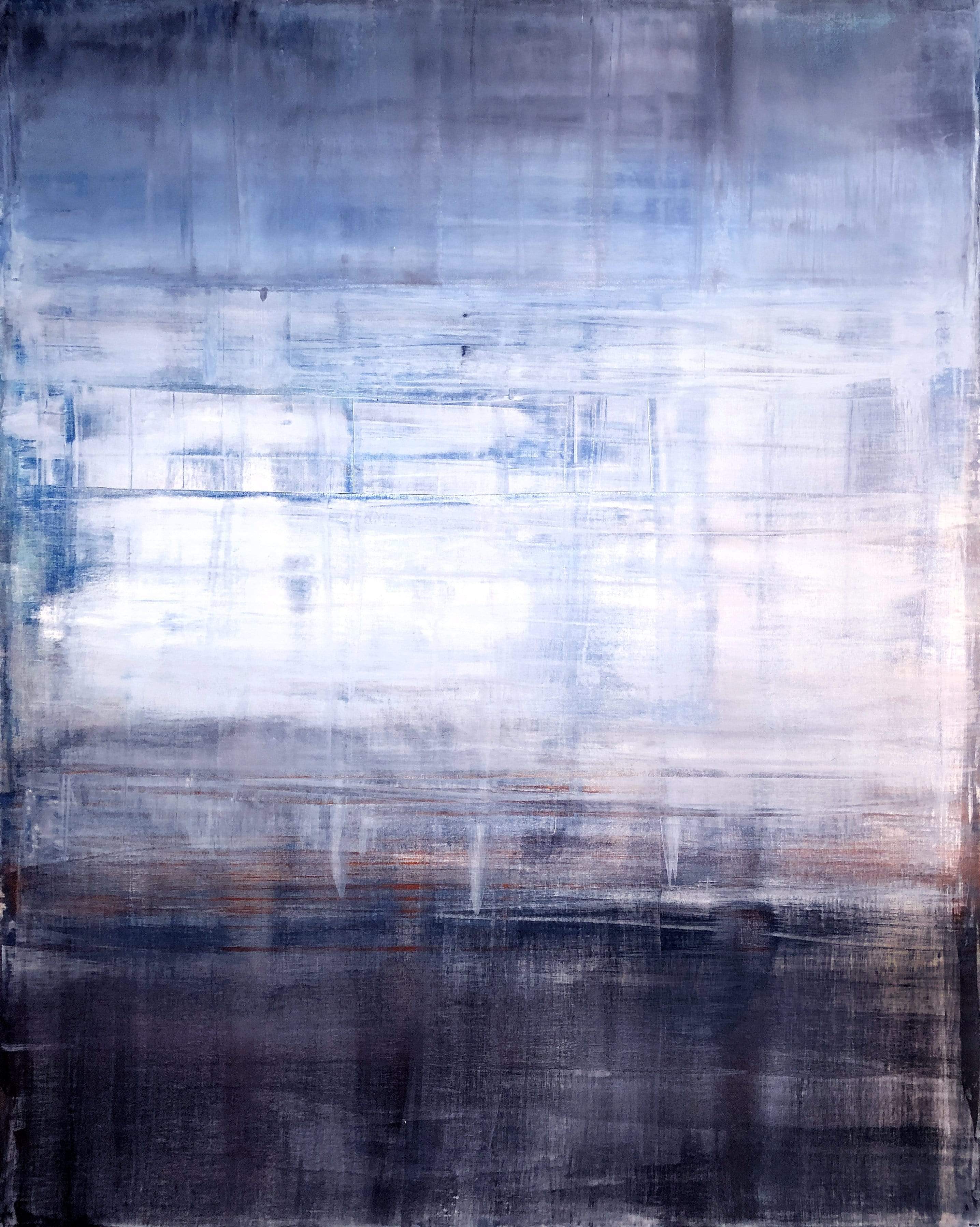 Monochromatic Haze of Blue | 60"x48"