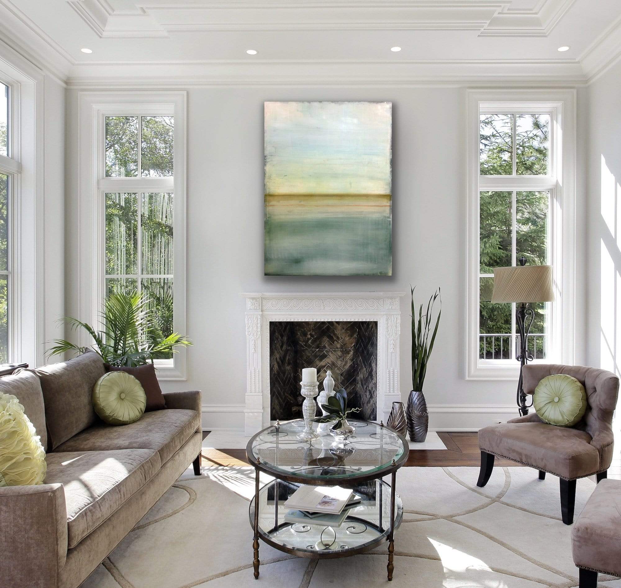 Muted Citrus | 36"x48"