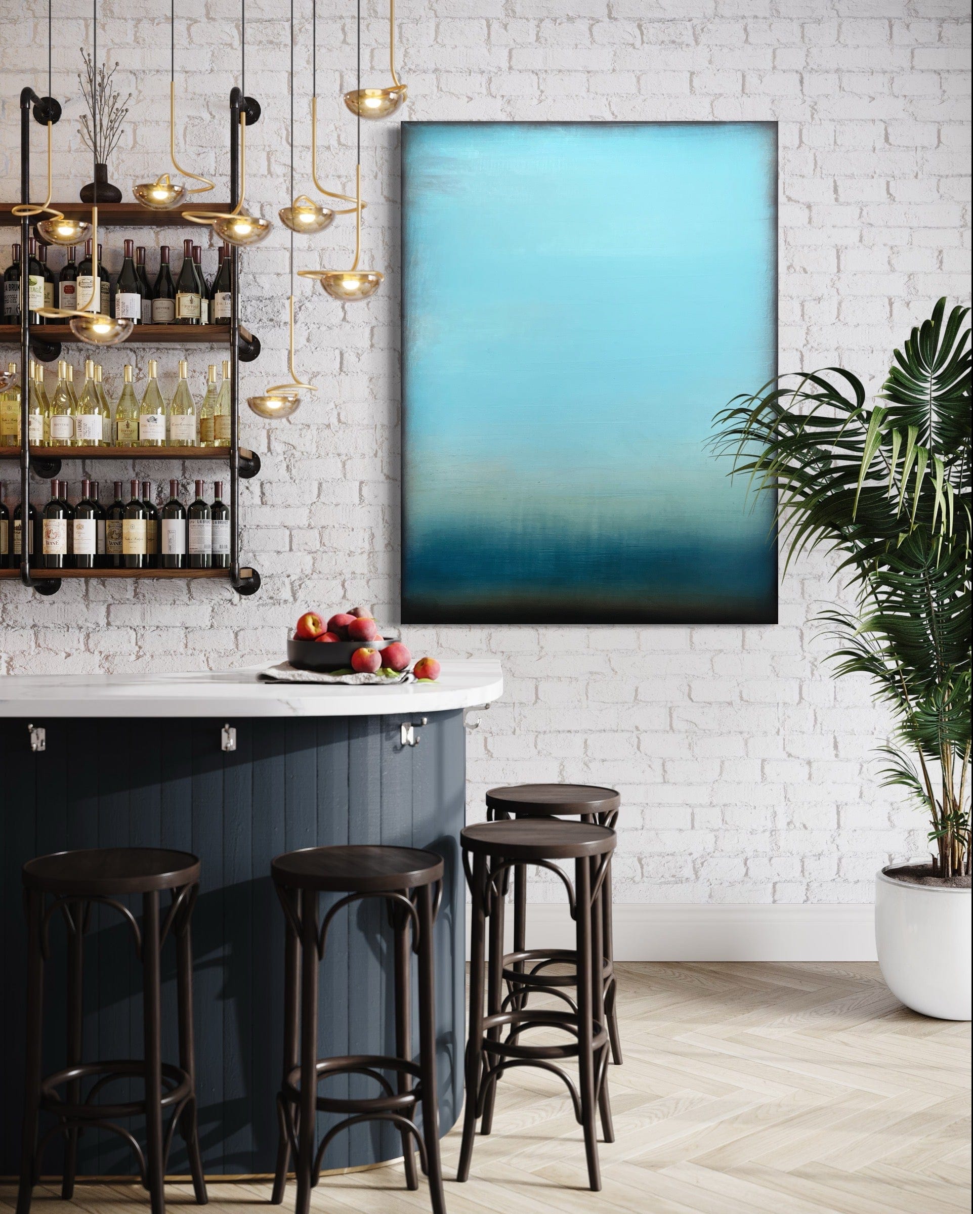 Robert Tillberg Muted Pines | 36"x48"