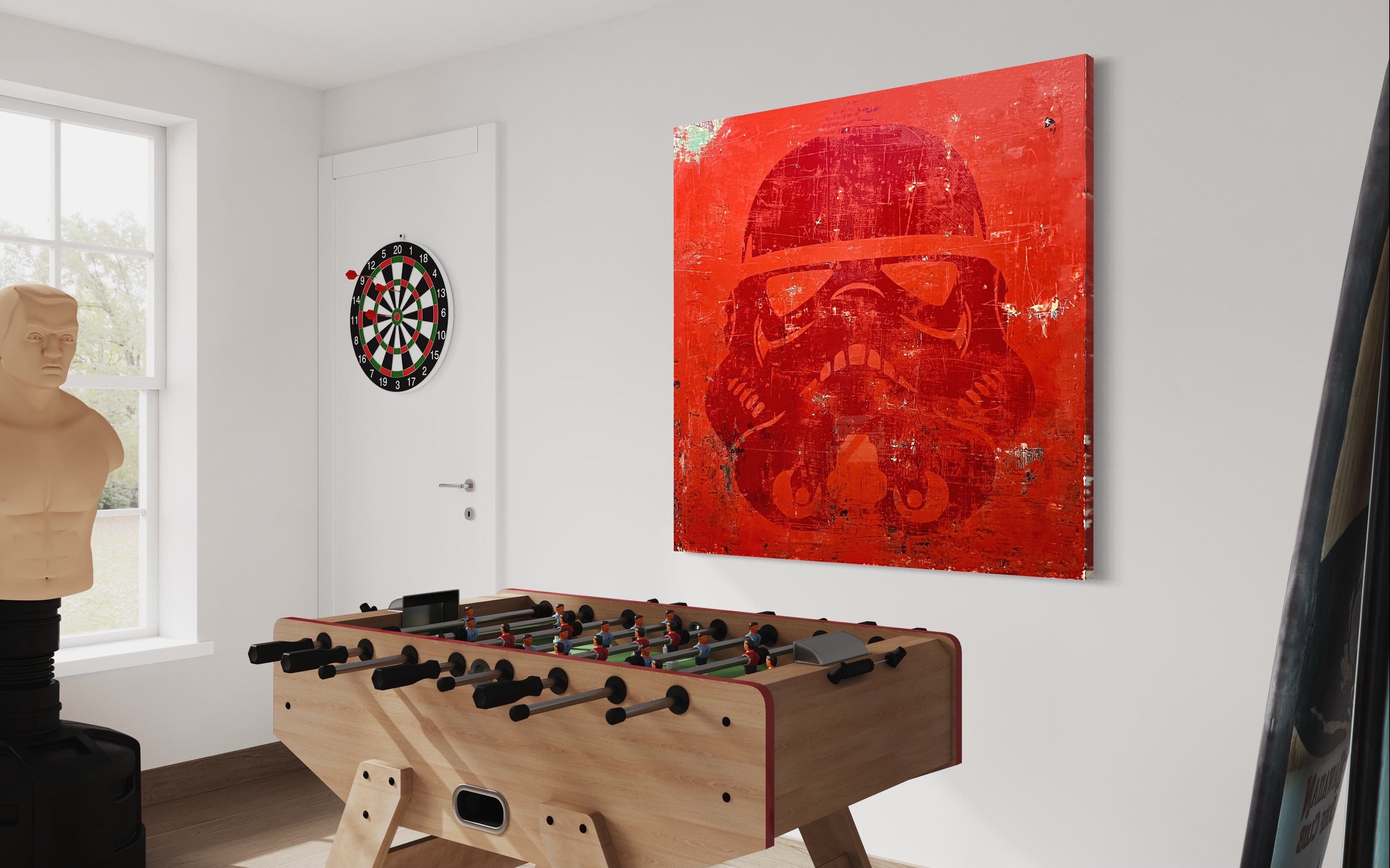 Robert Tillberg Old Foe | 48"x48"