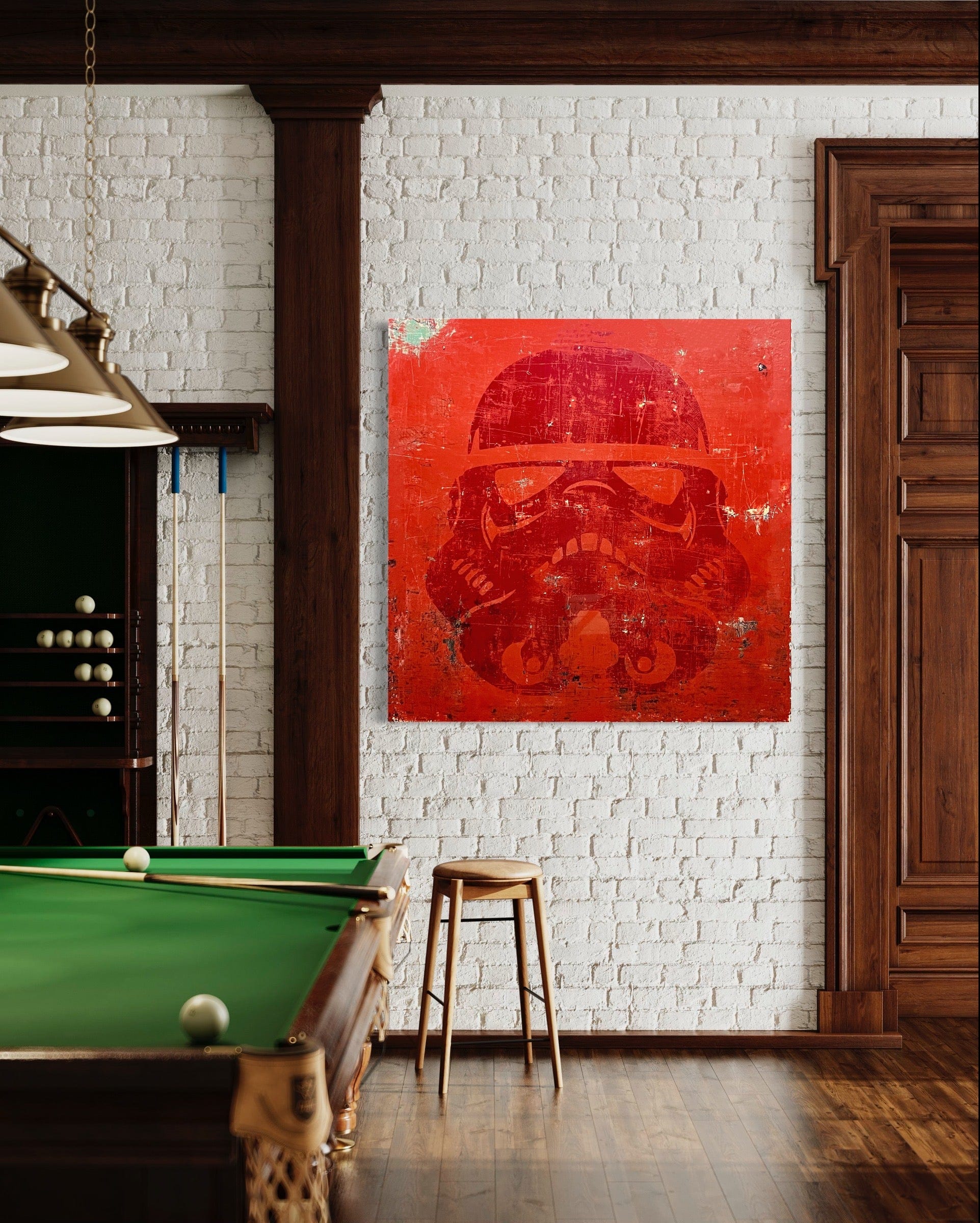 Robert Tillberg Old Foe | 48"x48"
