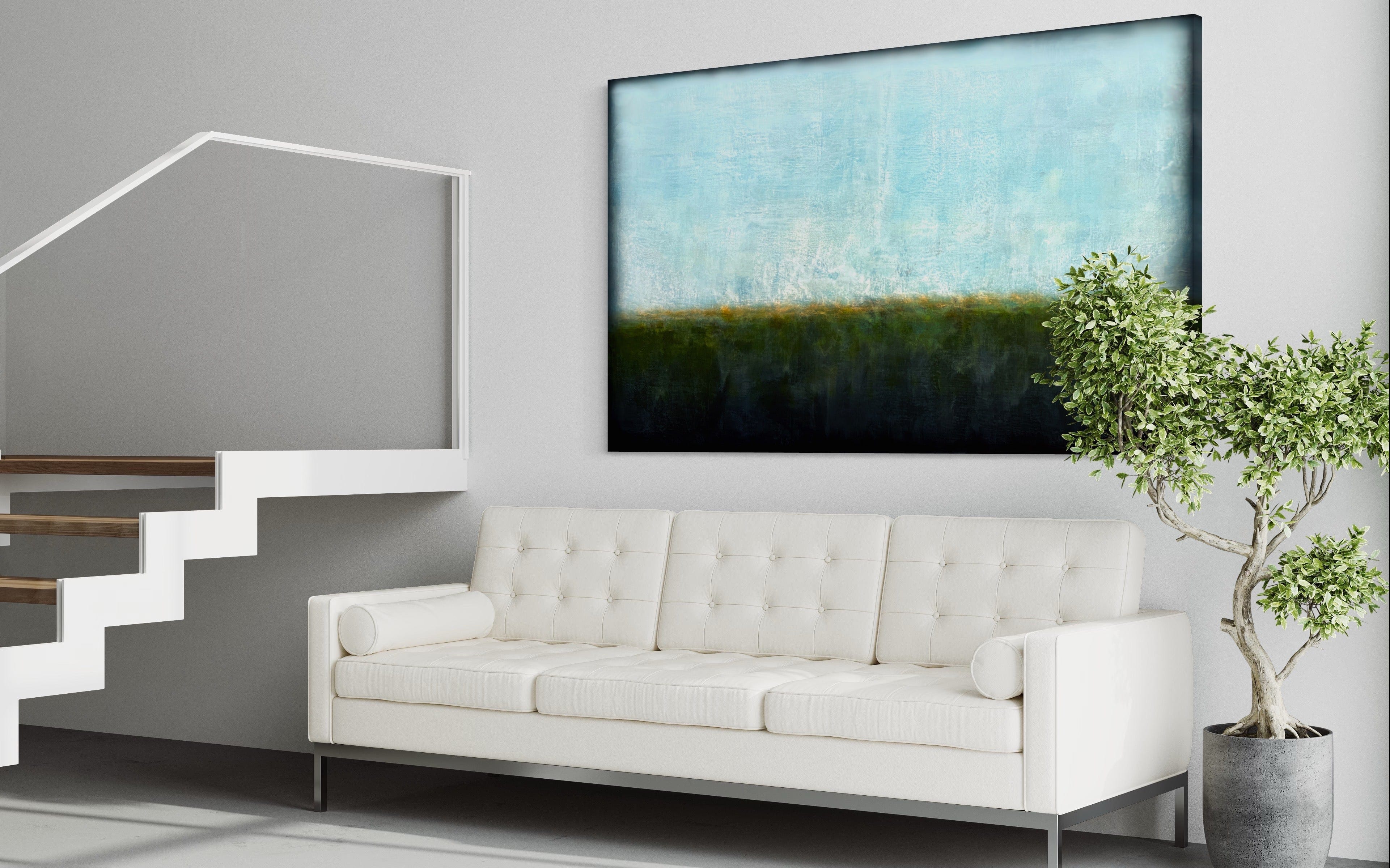 Robert Tillberg Original Art A Lovely Day | 80"x48"