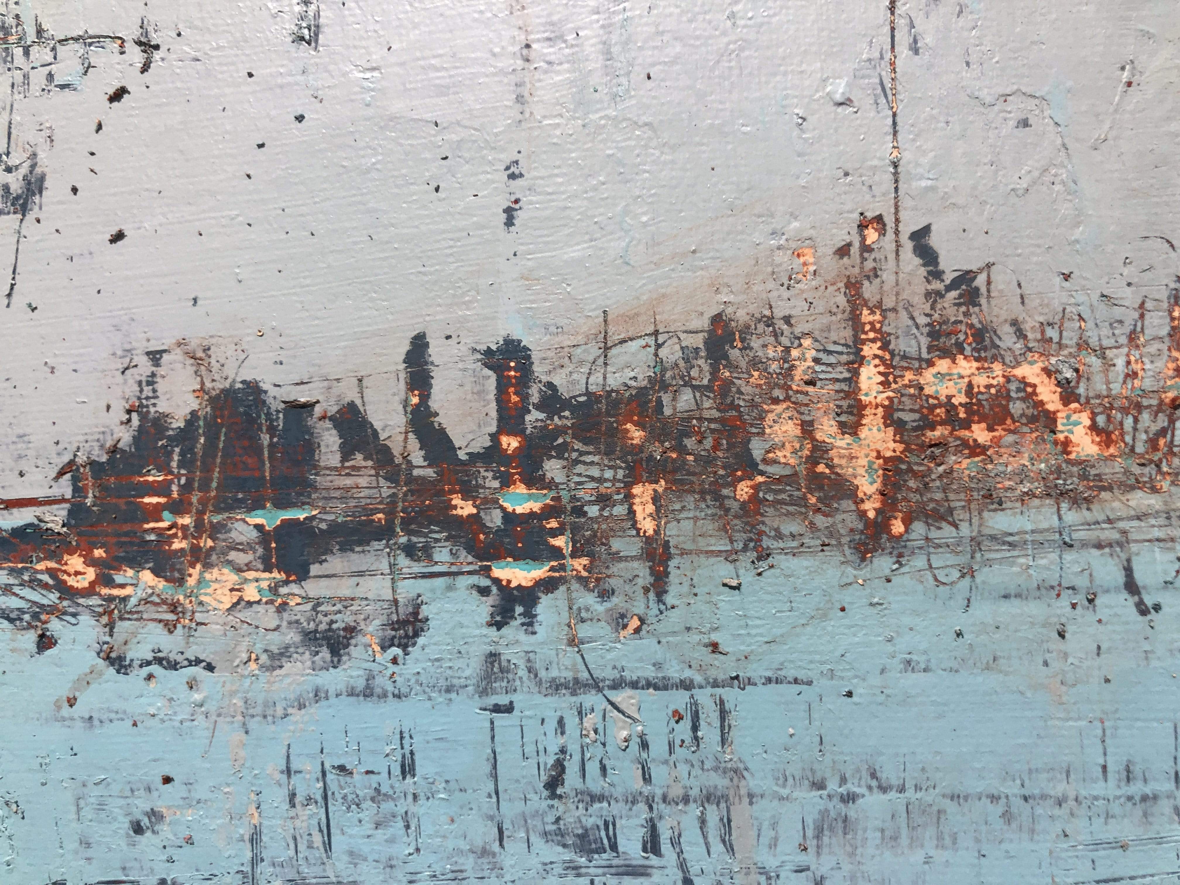 Robert Tillberg Original Art Breaking The Line | 60"x48"