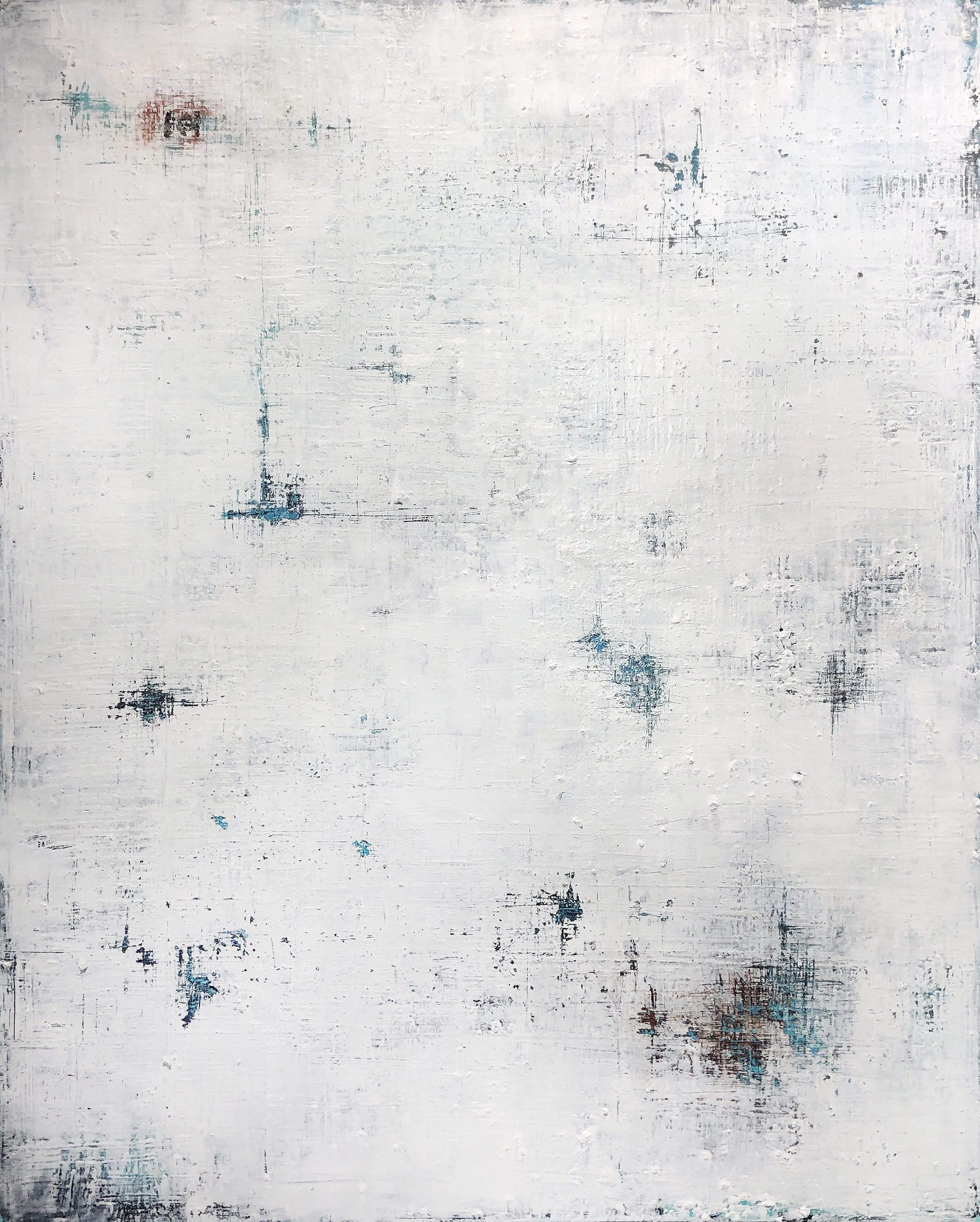 Robert Tillberg Original Art Erosion Of White| 48"x60"