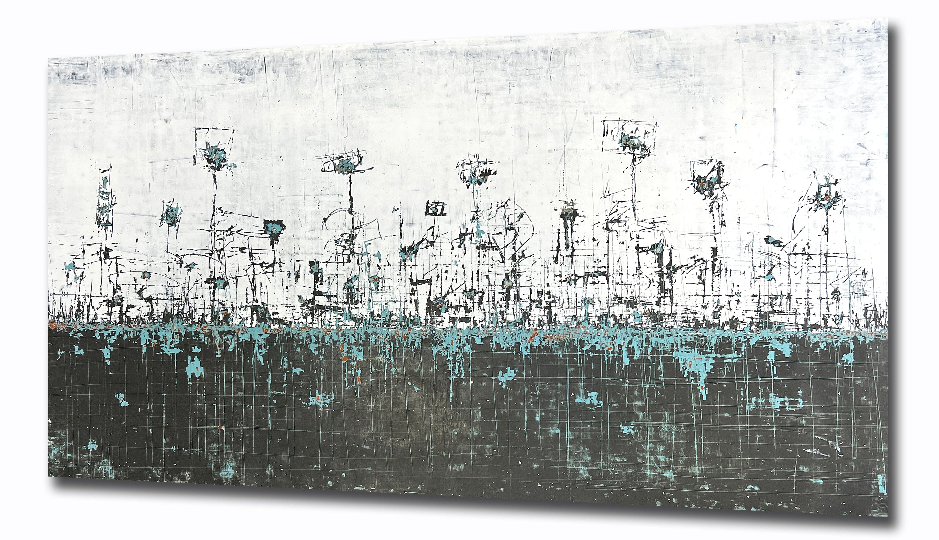 Robert Tillberg Original Art On Common Ground | 90"x50"