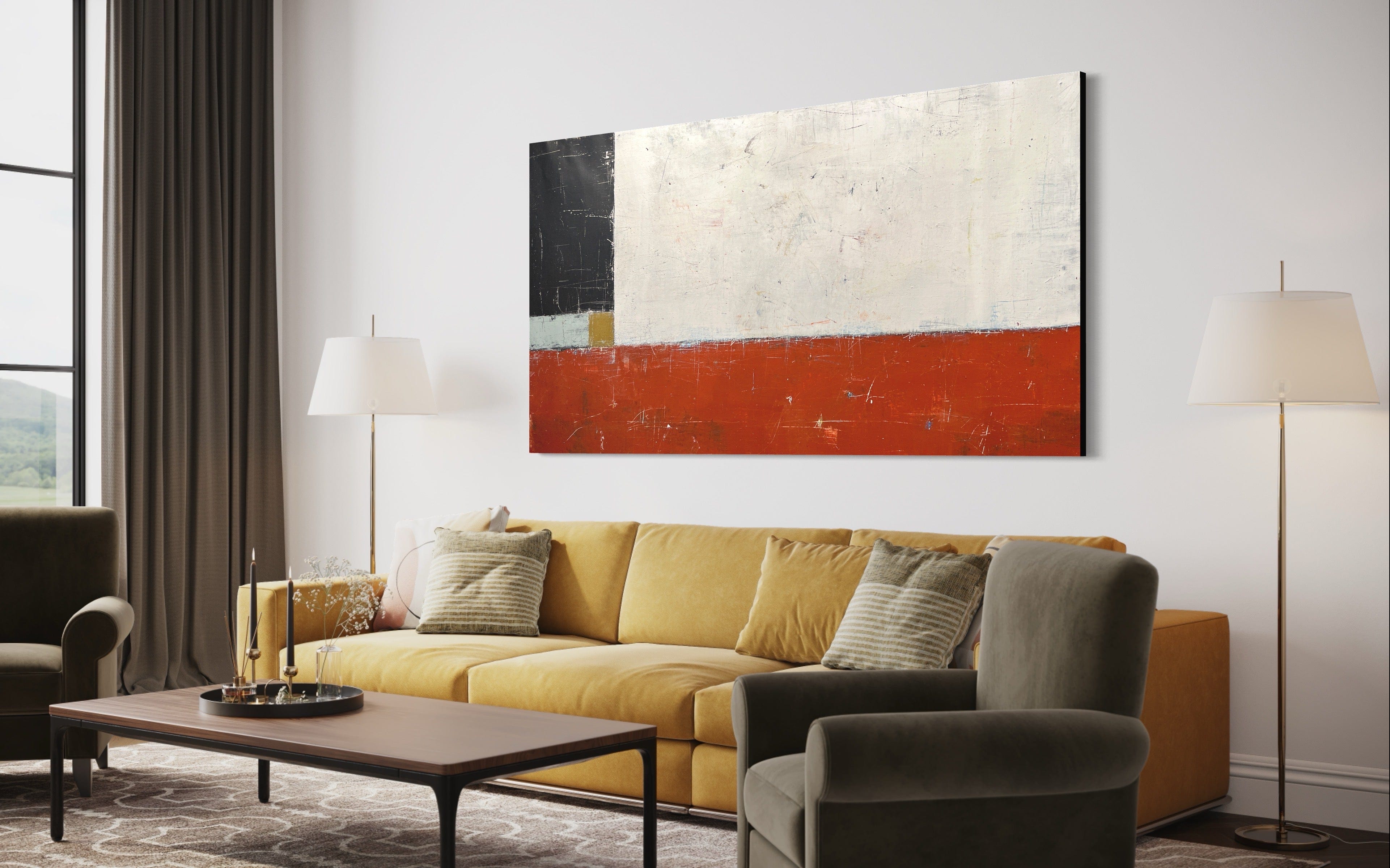 Robert Tillberg Original Art Seen It All | 90"x42"