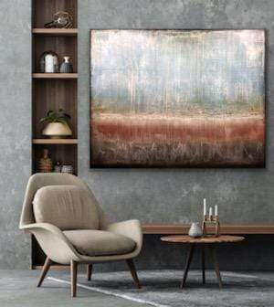 Robert Tillberg Peaceful Transition | 60"x48"