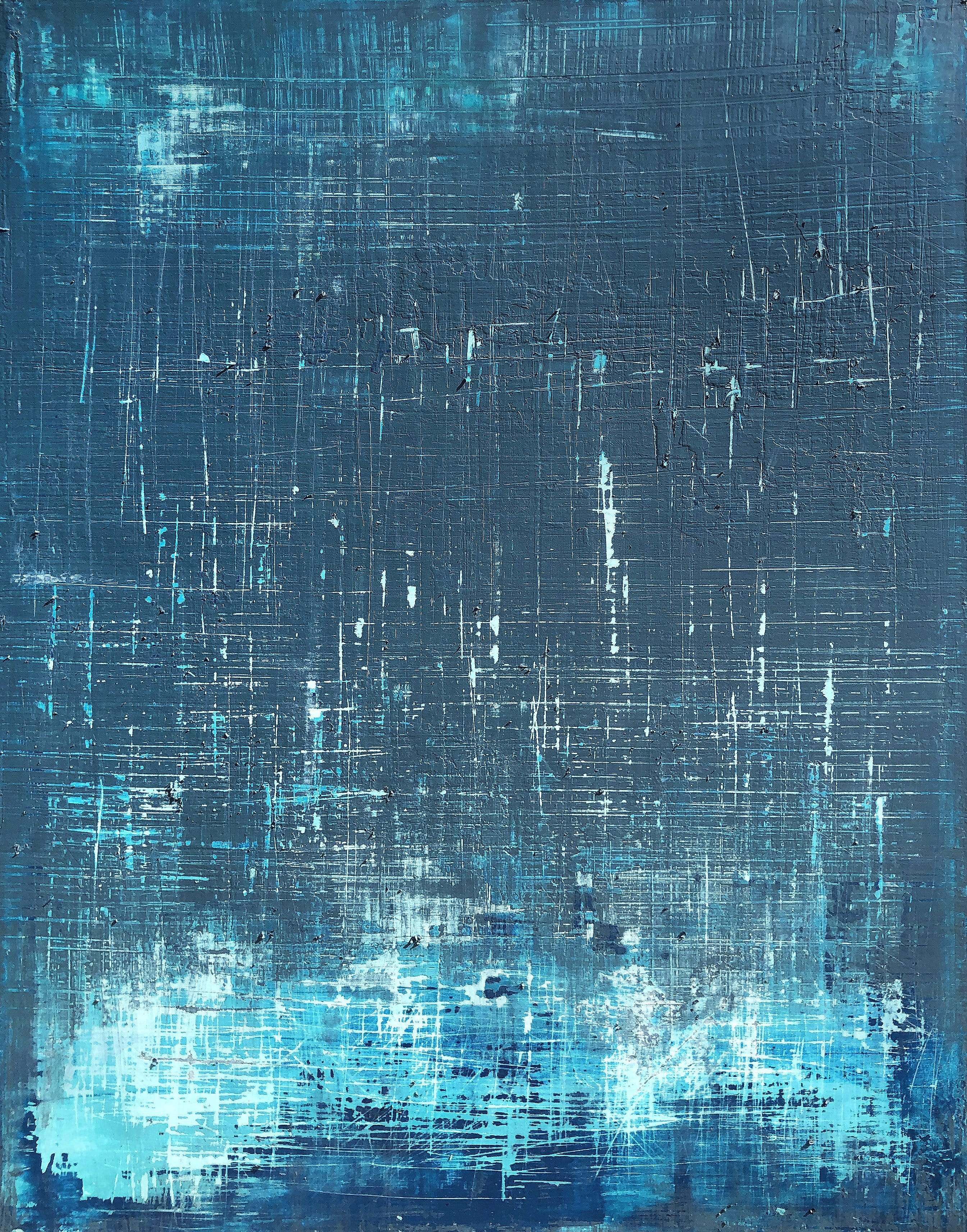 Robert Tillberg Reflecting The Moon | 48"x60"